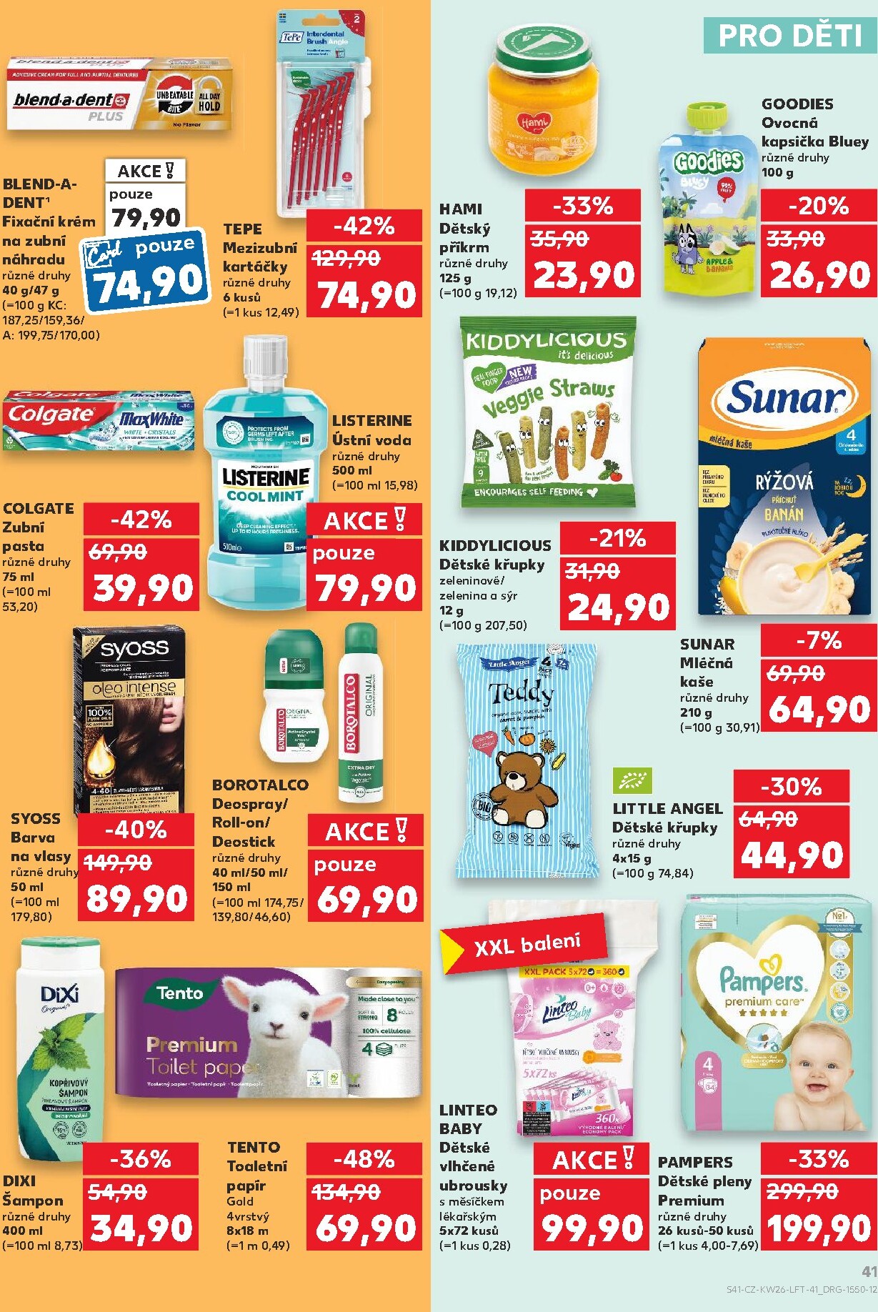 kaufland - Budoucí Kaufland - Praha 4 leták platný od středy 24.06.2026 do úterý 30.06.2026 - page: 41
