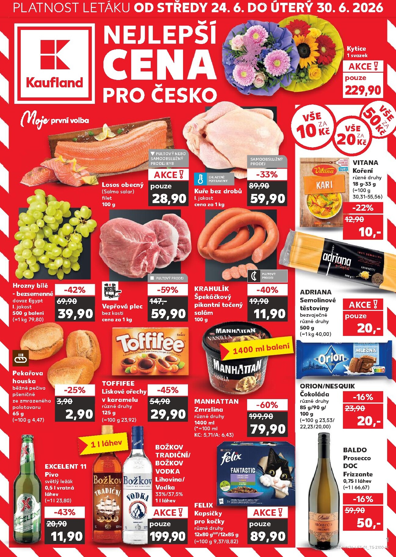 kaufland - Budoucí Kaufland - Ostrava leták platný od středy 24.06.2026 do úterý 30.06.2026