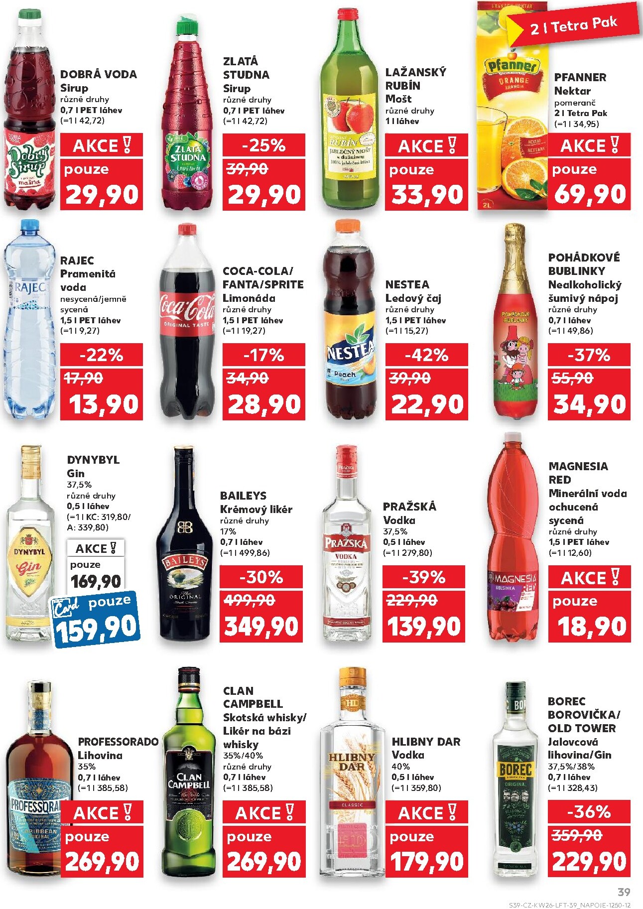 kaufland - Budoucí Kaufland - Brno leták platný od středy 24.06.2026 do úterý 30.06.2026 - page: 39
