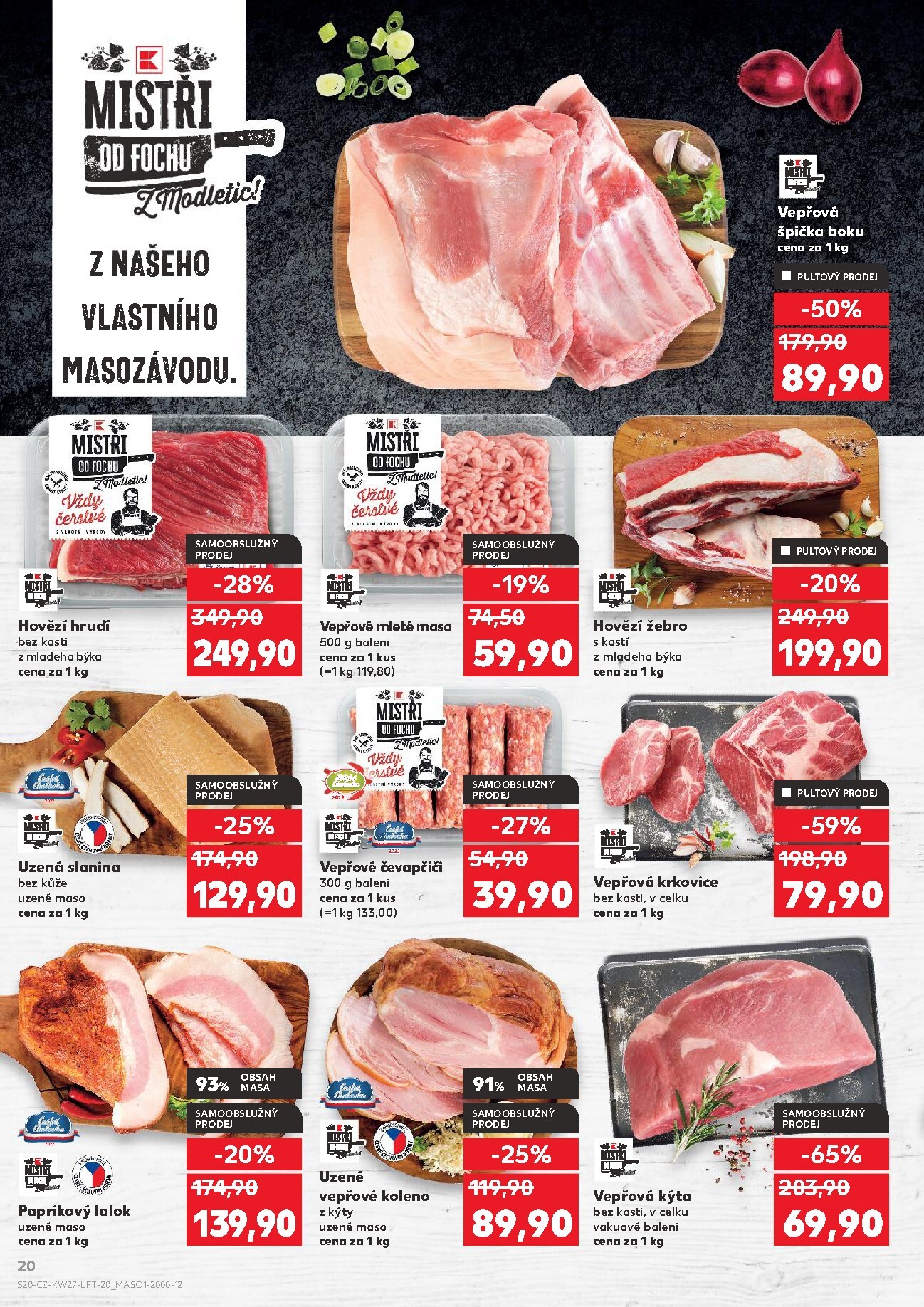 kaufland - Kaufland - Ostrava leták na příští týden od středy 01.07.2026 do úterý 07.07.2026 - page: 20