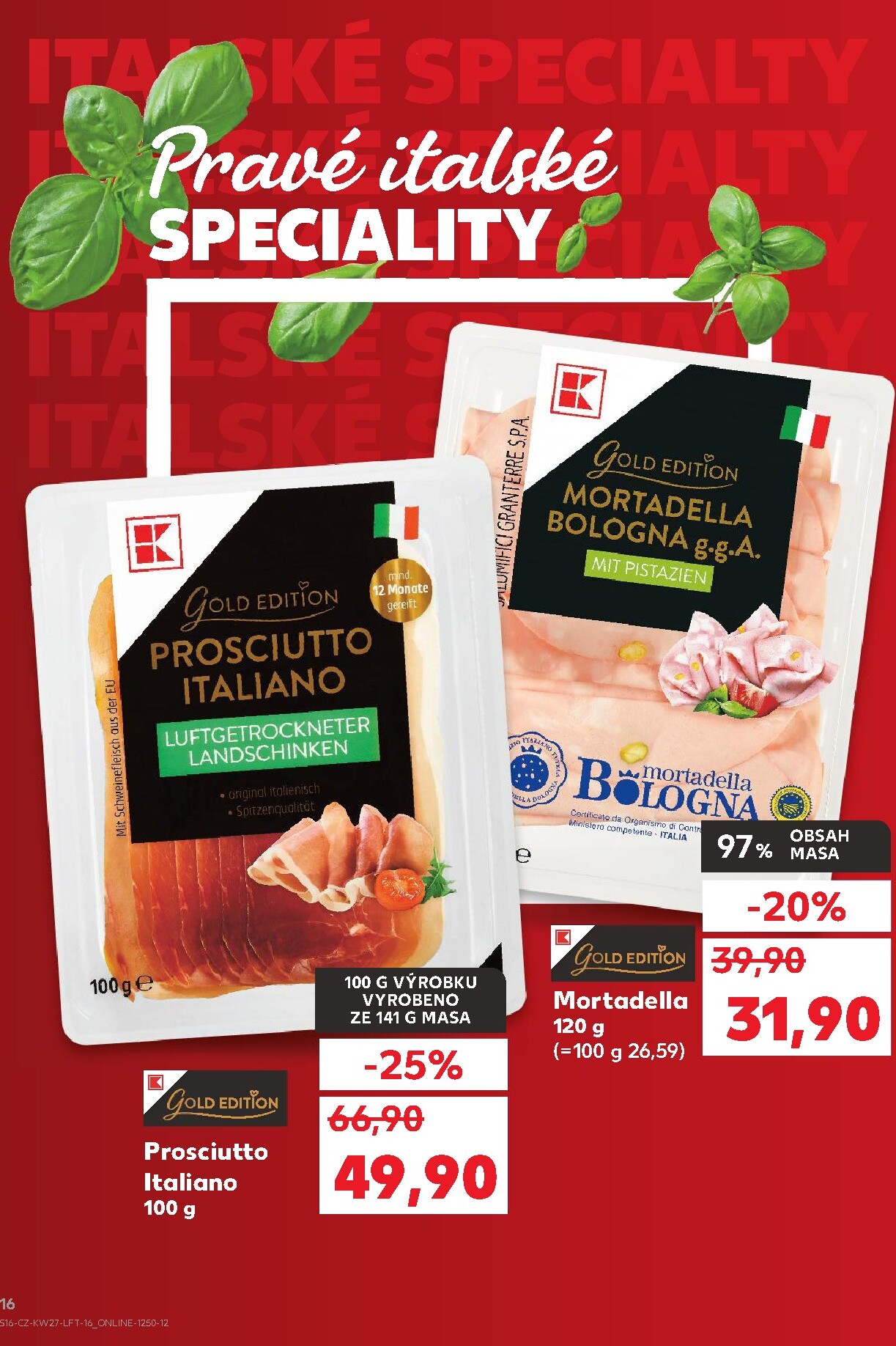 kaufland - Kaufland - Ostrava leták na příští týden od středy 01.07.2026 do úterý 07.07.2026 - page: 16