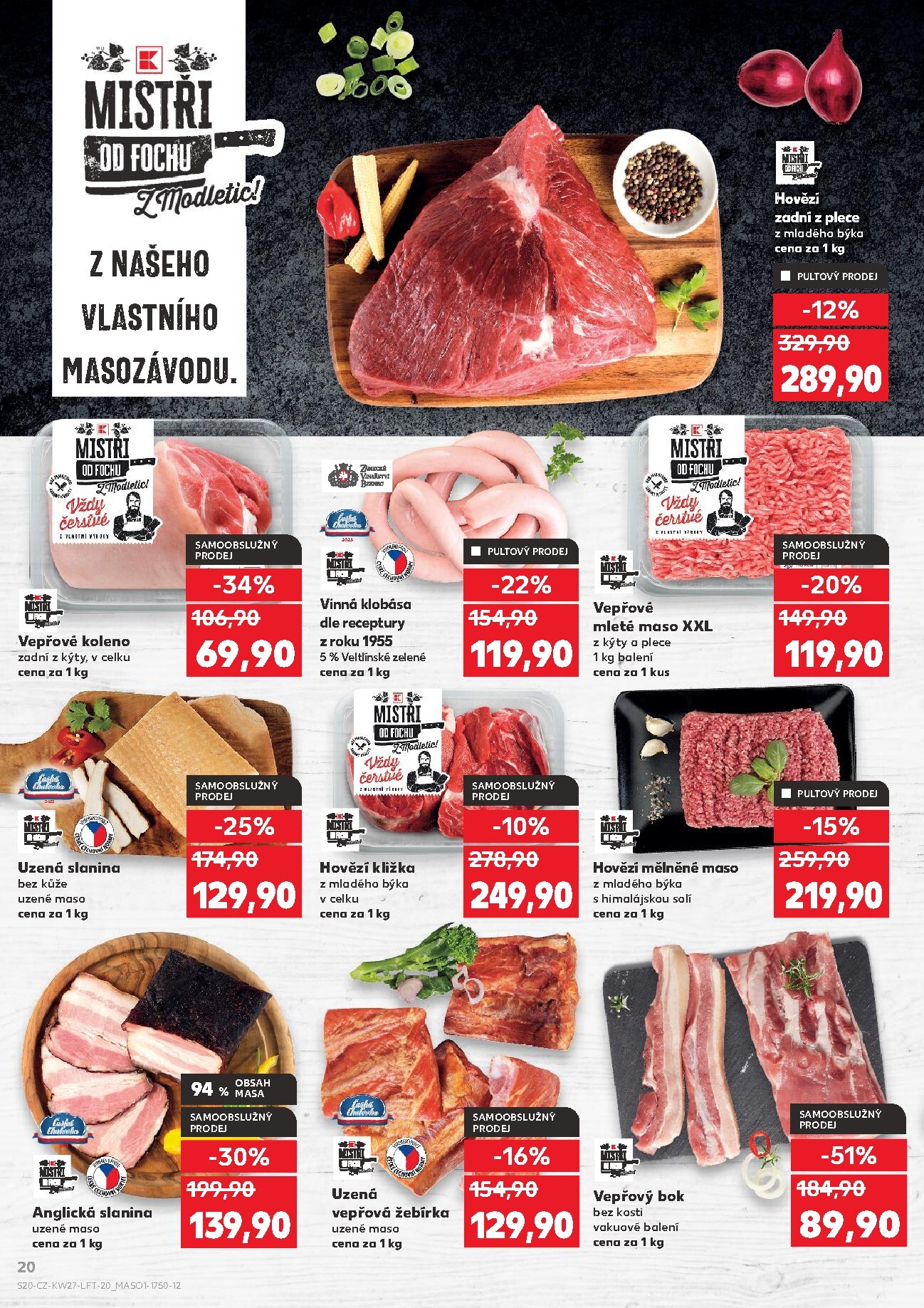 kaufland - Kaufland - Kolín leták na příští týden od středy 01.07.2026 do úterý 07.07.2026 - page: 20