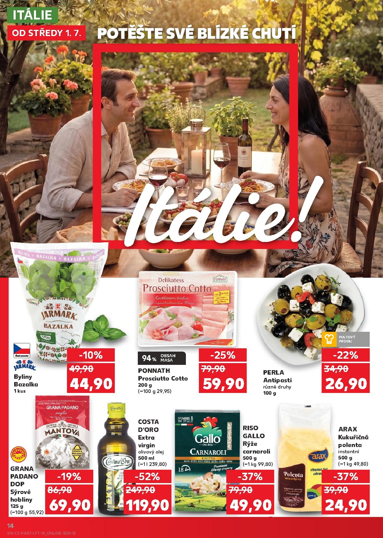 kaufland - Kaufland - Kolín leták na příští týden od středy 01.07.2026 do úterý 07.07.2026 - page: 14