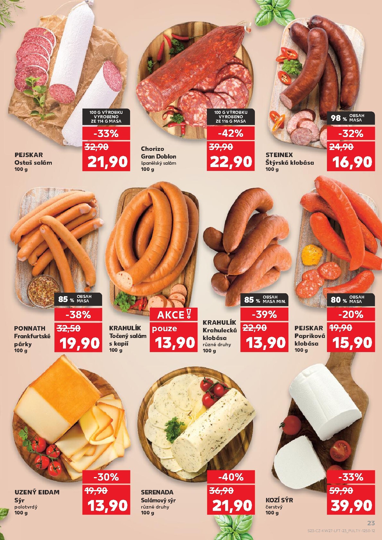 kaufland - Kaufland - Kolín leták na příští týden od středy 01.07.2026 do úterý 07.07.2026 - page: 23