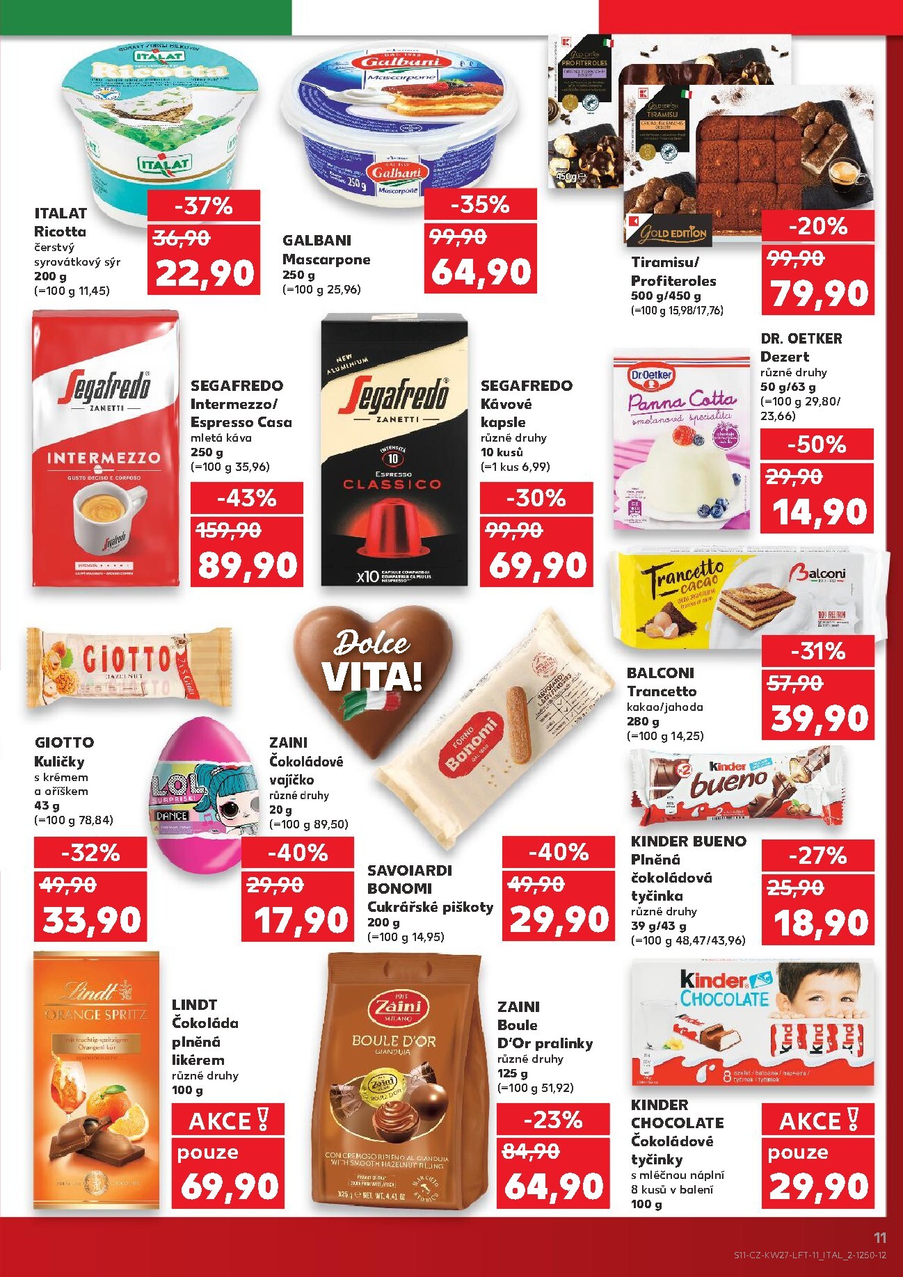 kaufland - Kaufland - Praha 4 leták na příští týden od středy 01.07.2026 do úterý 07.07.2026 - page: 11