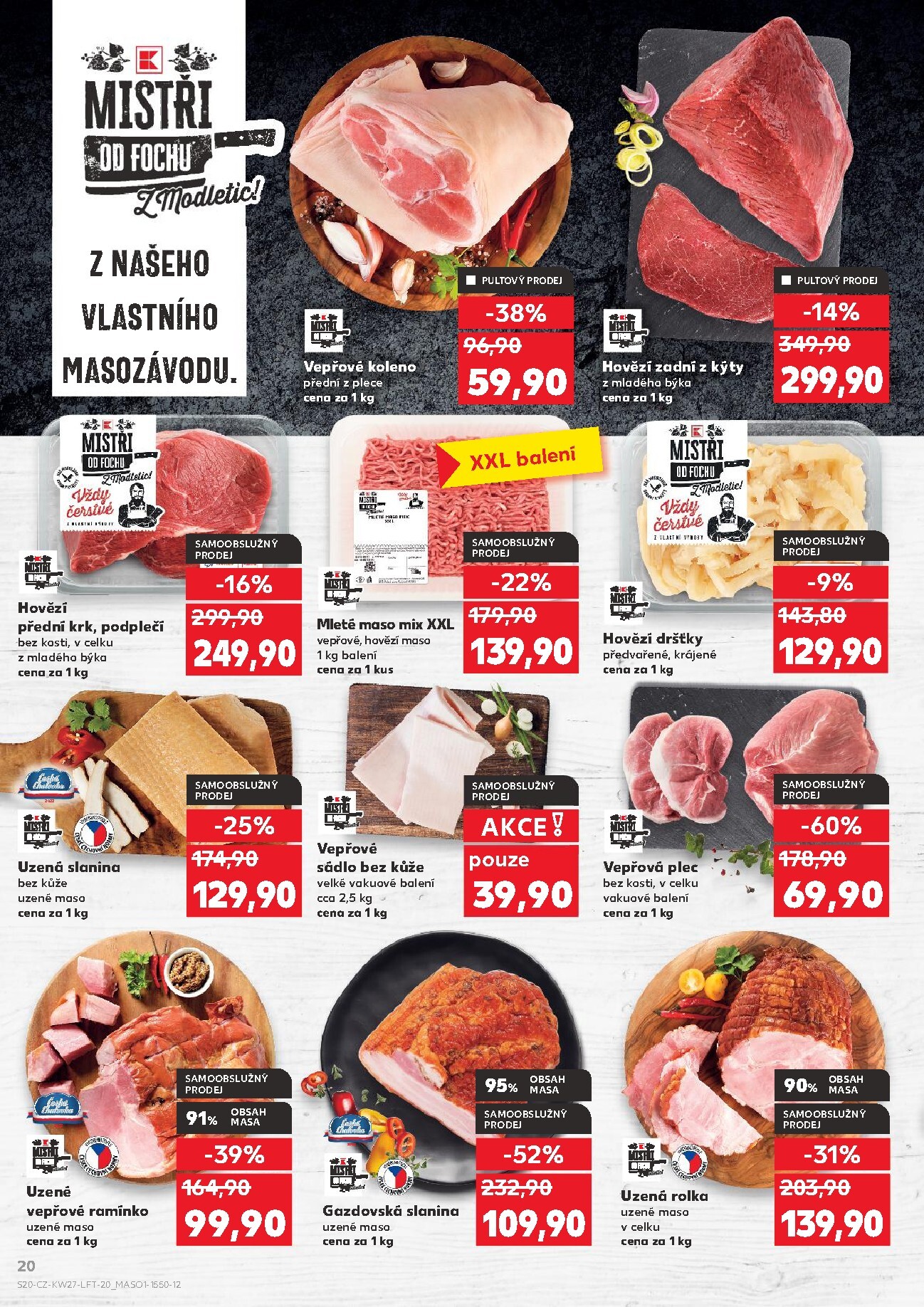 kaufland - Kaufland - Praha 4 leták na příští týden od středy 01.07.2026 do úterý 07.07.2026 - page: 20