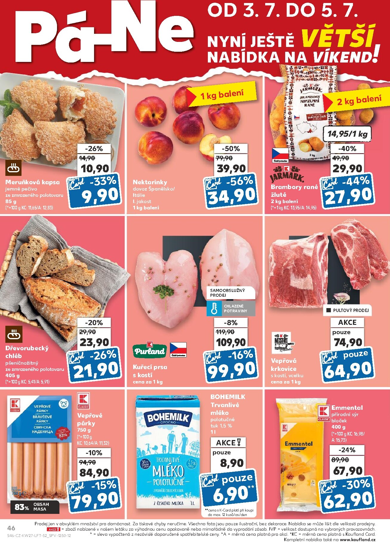 kaufland - Kaufland - Praha 4 leták na příští týden od středy 01.07.2026 do úterý 07.07.2026 - page: 46