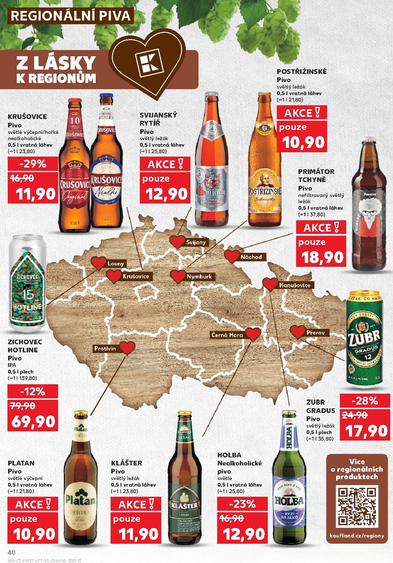 kaufland - Kaufland - Praha 4 leták na příští týden od středy 01.07.2026 do úterý 07.07.2026 - page: 40