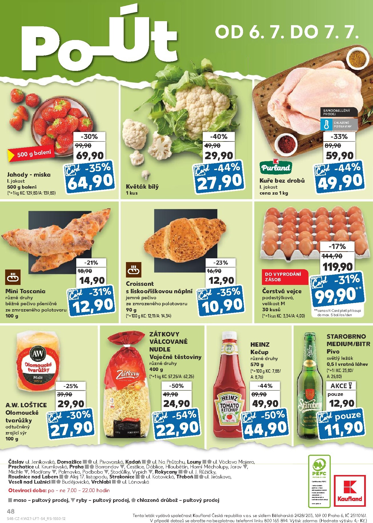 kaufland - Kaufland - Praha 4 leták na příští týden od středy 01.07.2026 do úterý 07.07.2026 - page: 48