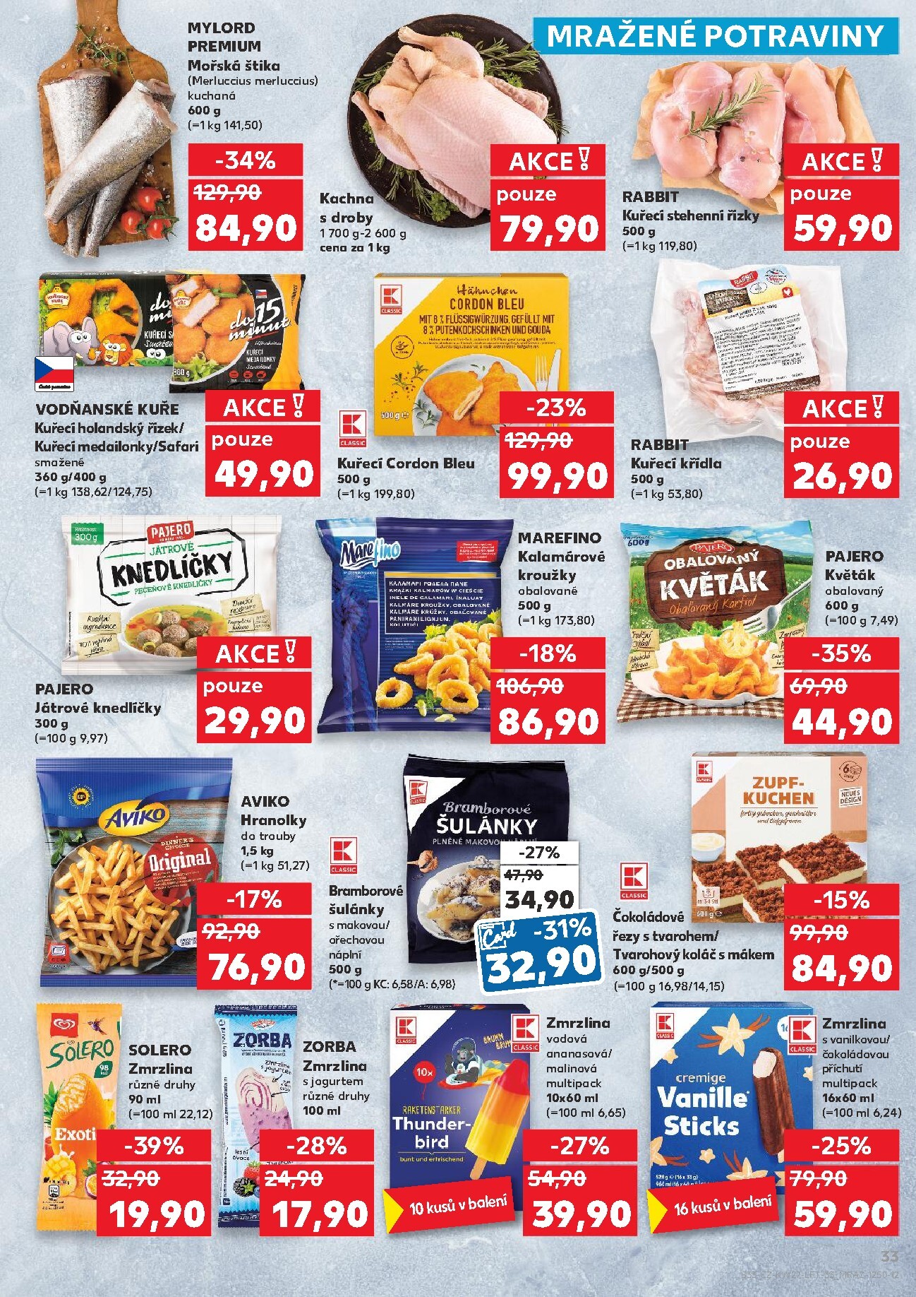 kaufland - Kaufland - Praha 4 leták na příští týden od středy 01.07.2026 do úterý 07.07.2026 - page: 33
