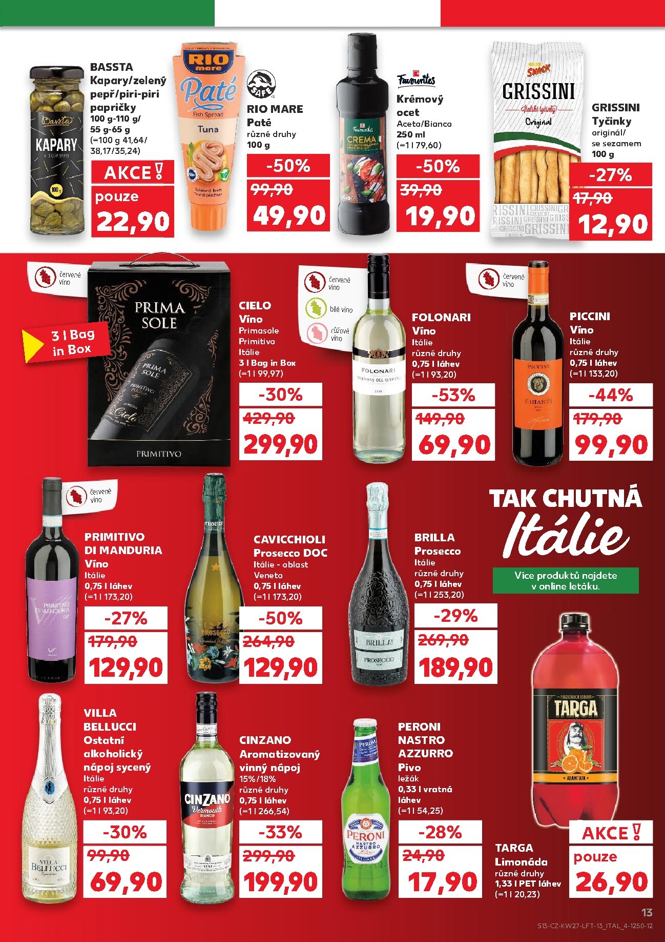 kaufland - Kaufland - Brno leták na příští týden od středy 01.07.2026 do úterý 07.07.2026 - page: 13