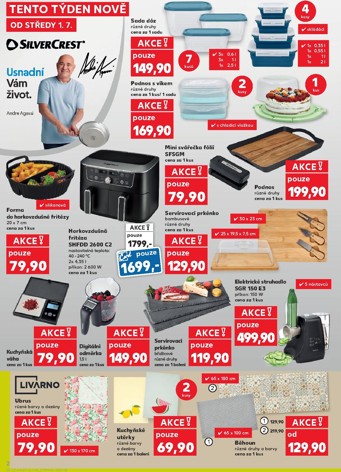 kaufland - Kaufland - Ostrava - Usnadní Vám život leták na příští týden od středy 01.07.2026 do úterý 07.07.2026 - page: 2