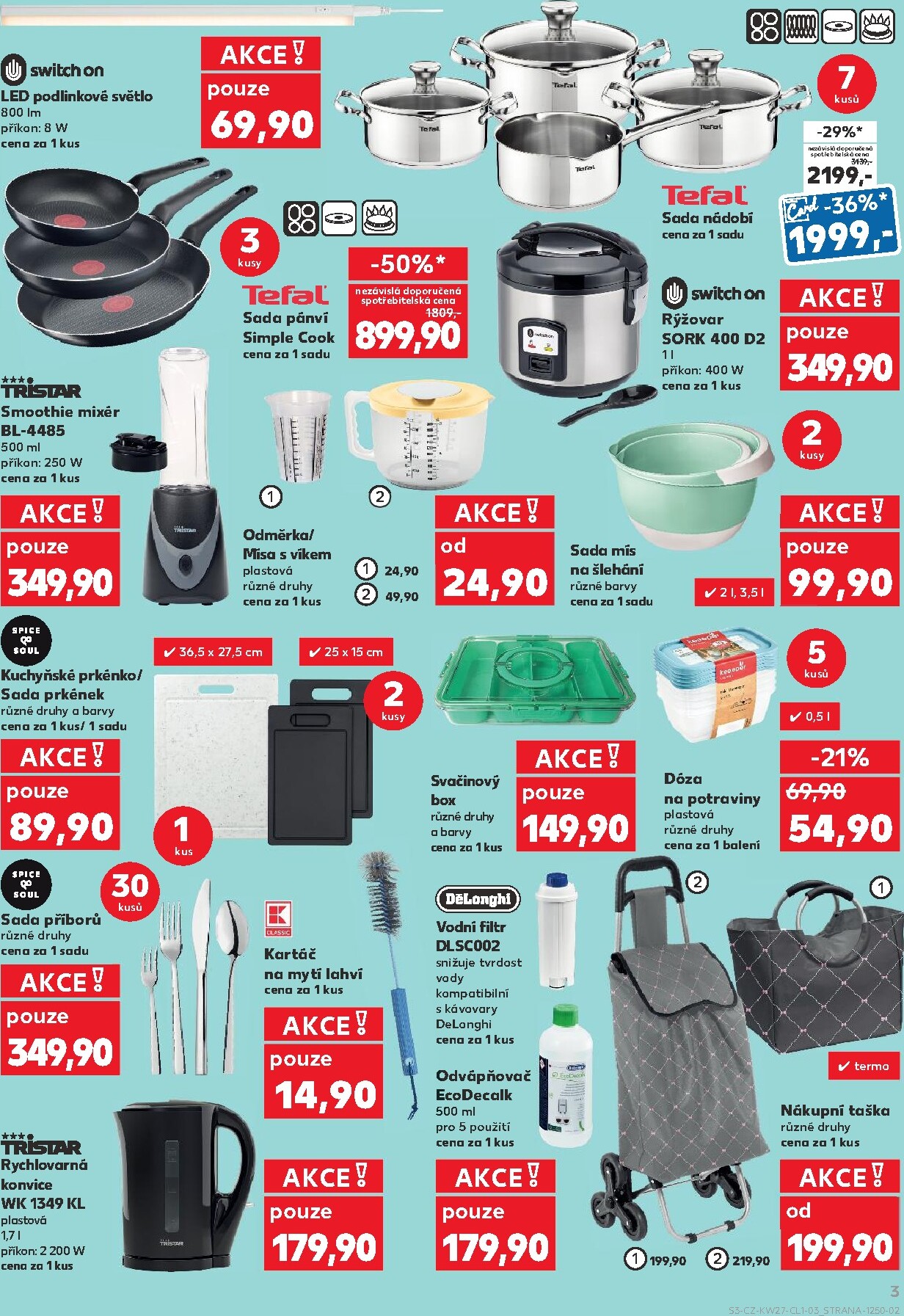 kaufland - Kaufland - Ostrava - Usnadní Vám život leták na příští týden od středy 01.07.2026 do úterý 07.07.2026 - page: 3