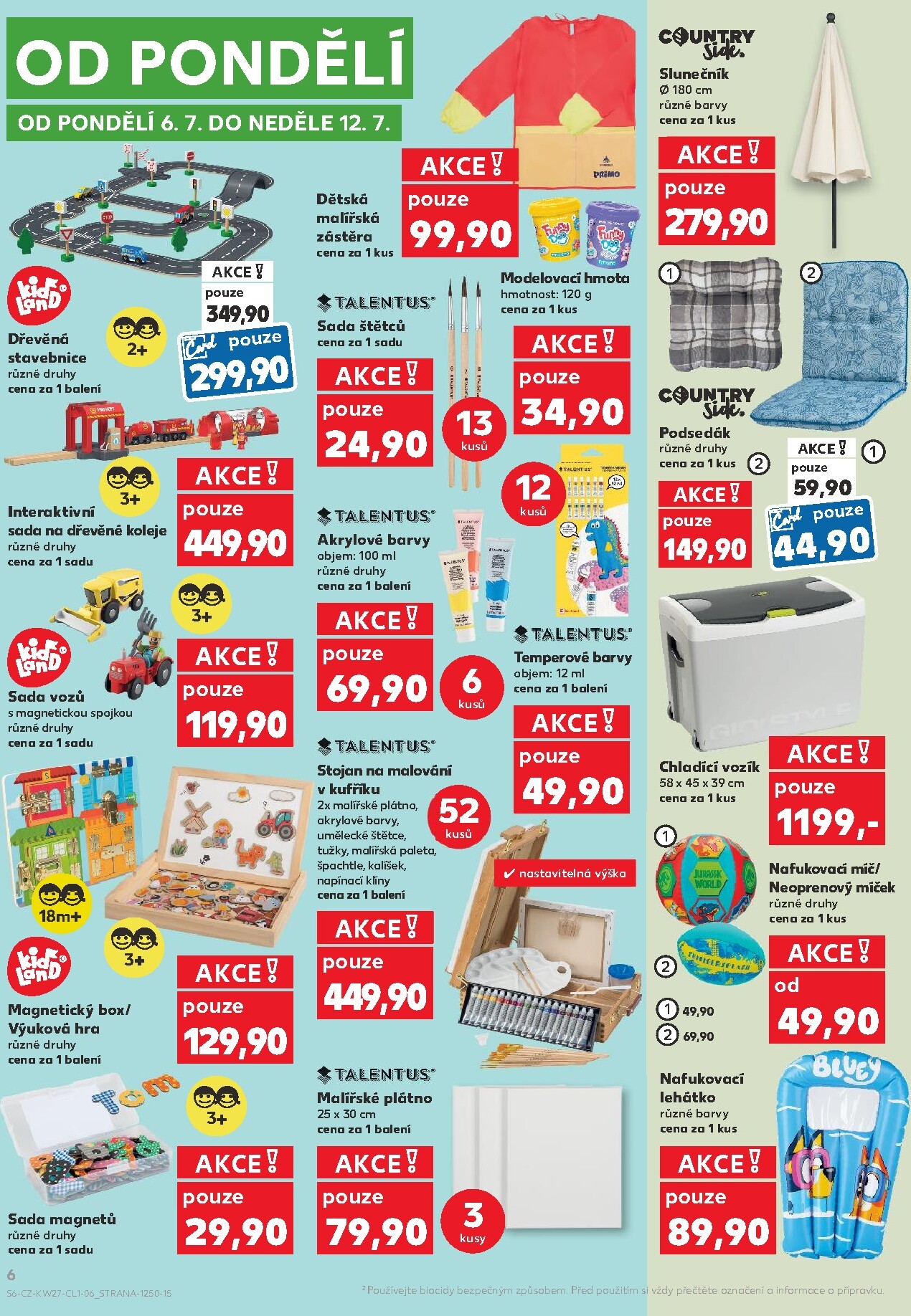 kaufland - Kaufland - Kolín - Usnadní Vám život leták na příští týden od středy 01.07.2026 do úterý 07.07.2026 - page: 6