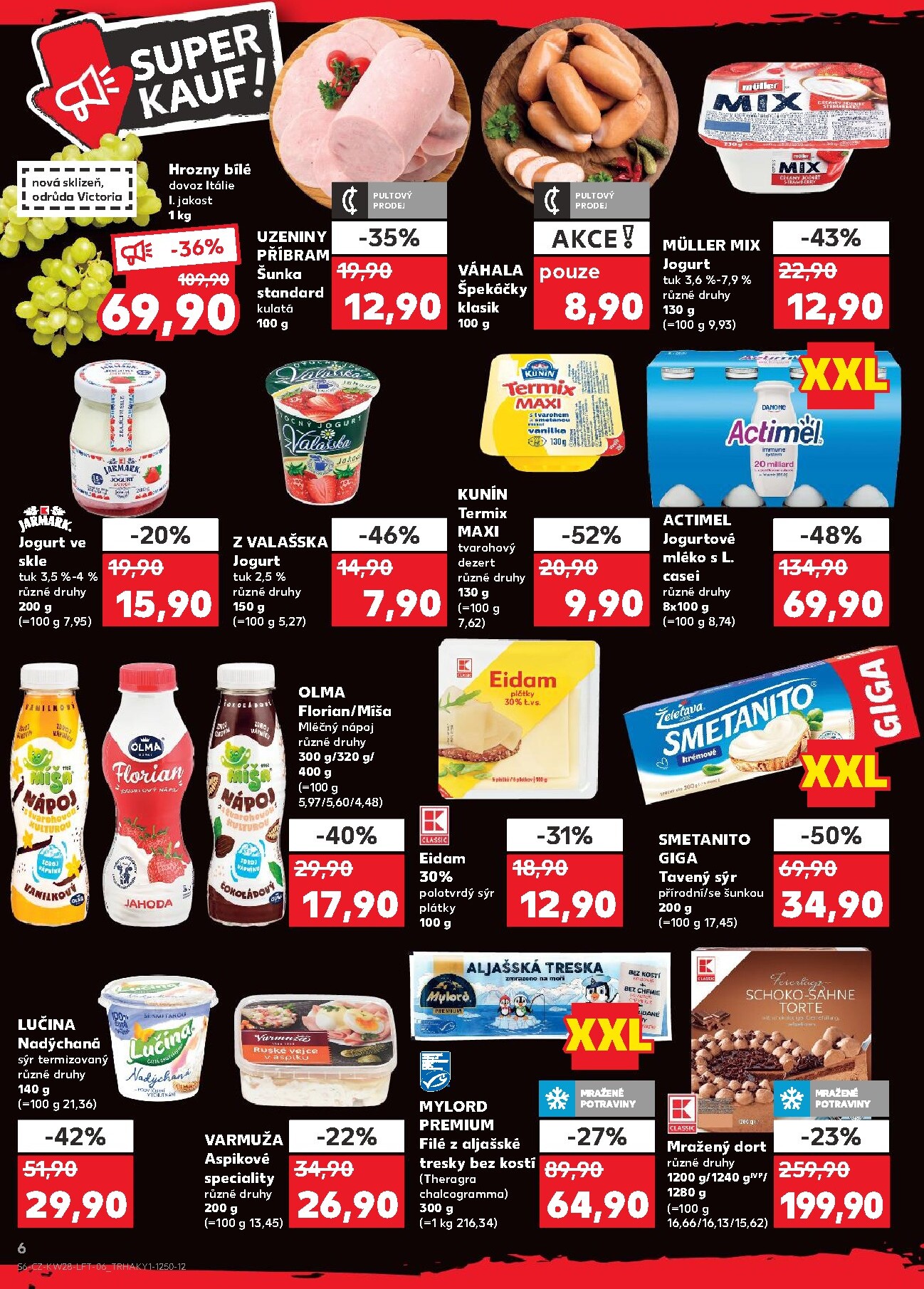 kaufland - Kaufland - Brno leták na příští týden od středy 08.07.2026 do úterý 14.07.2026 - page: 6