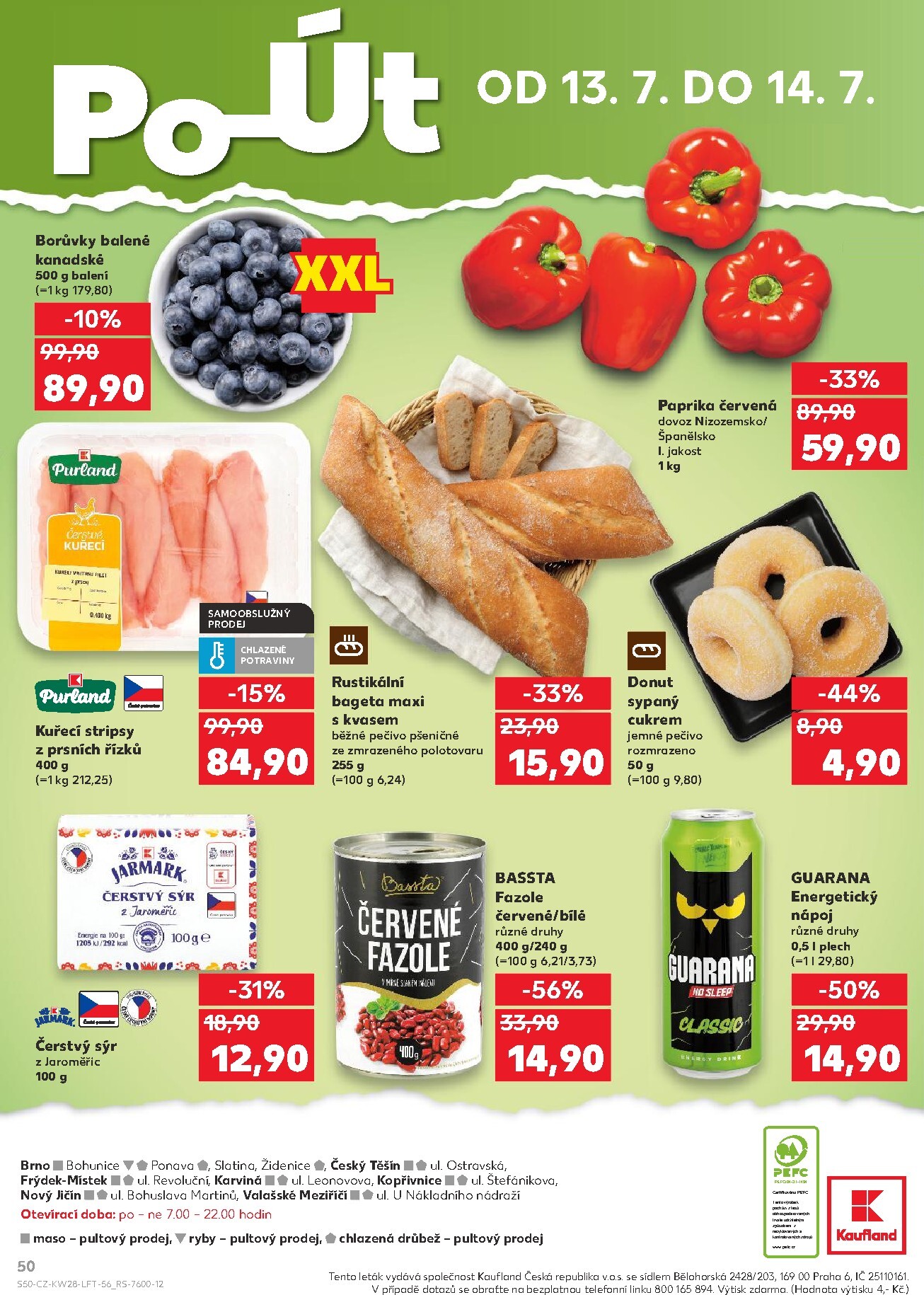 kaufland - Kaufland - Brno leták na příští týden od středy 08.07.2026 do úterý 14.07.2026 - page: 50