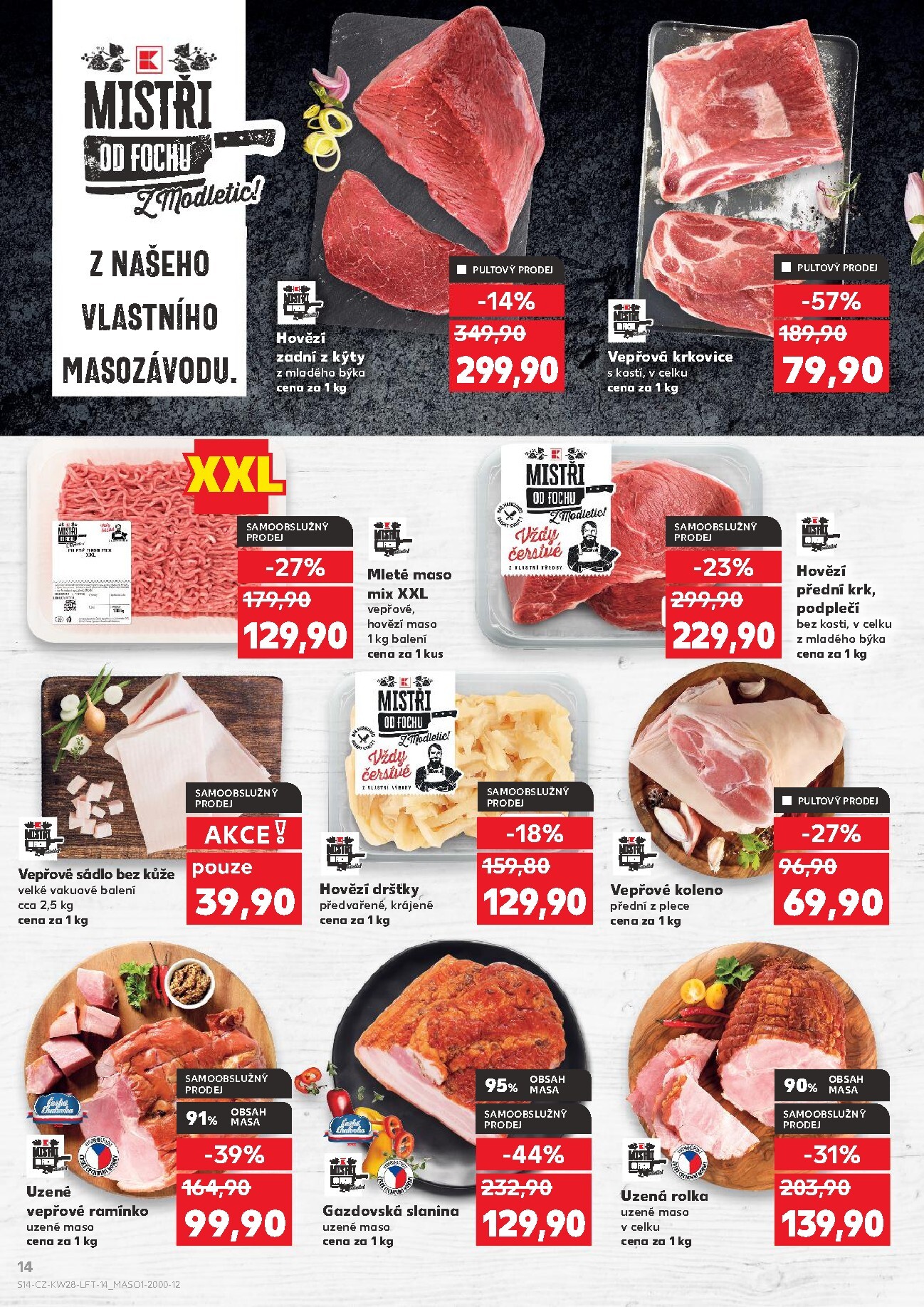 kaufland - Kaufland - Brno leták na příští týden od středy 08.07.2026 do úterý 14.07.2026 - page: 14