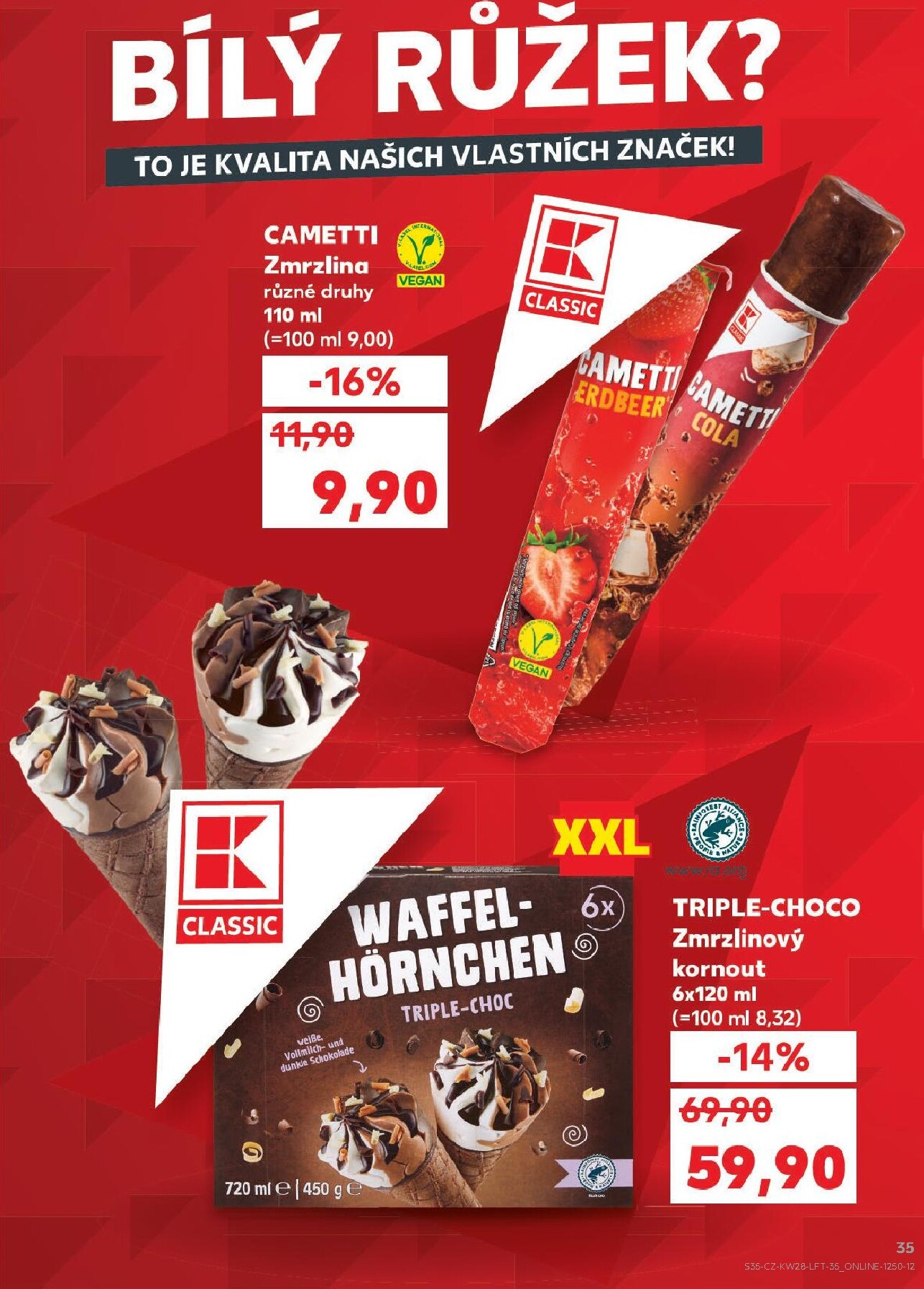 kaufland - Kaufland - Brno leták na příští týden od středy 08.07.2026 do úterý 14.07.2026 - page: 35