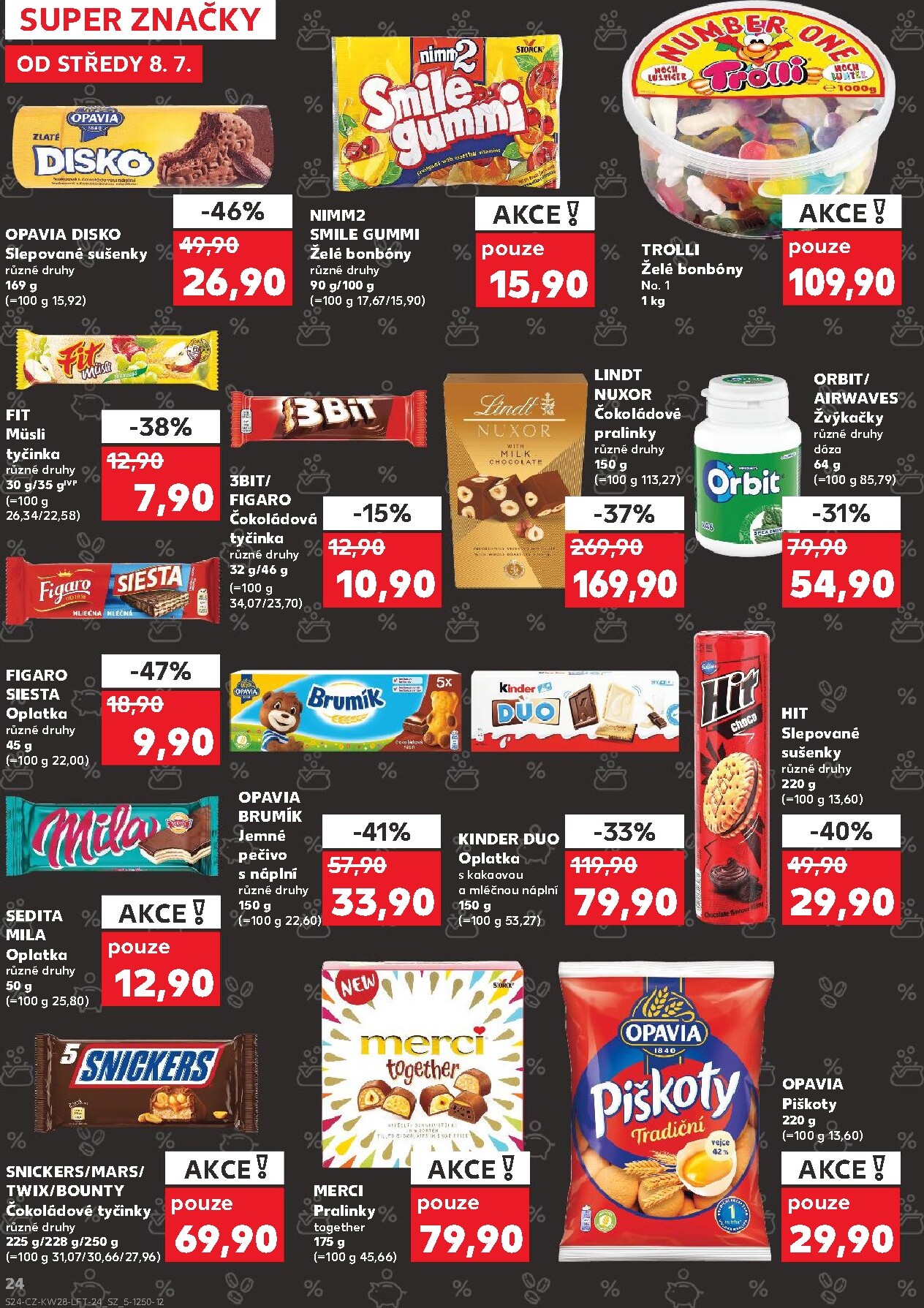 kaufland - Kaufland - Brno leták na příští týden od středy 08.07.2026 do úterý 14.07.2026 - page: 24