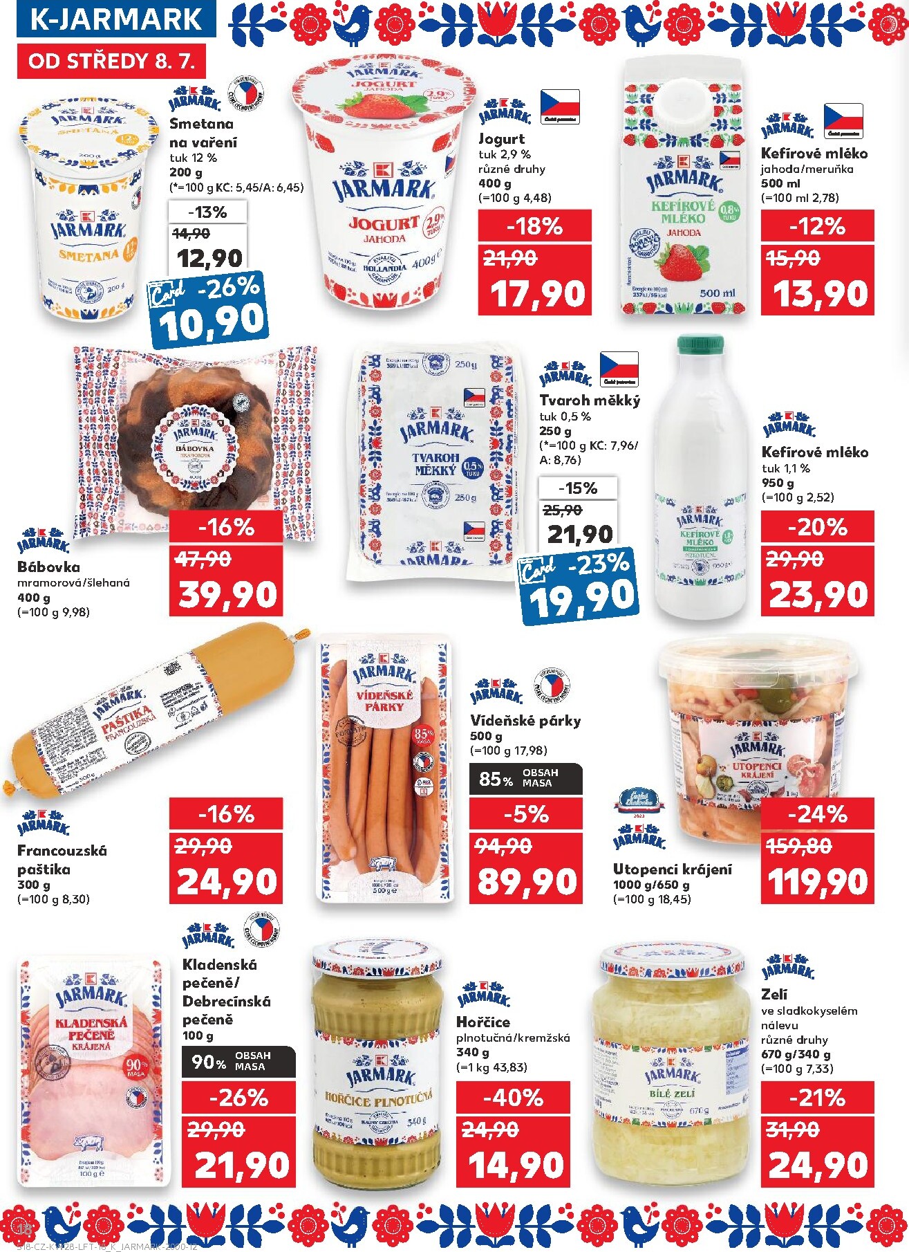 kaufland - Kaufland - Brno leták na příští týden od středy 08.07.2026 do úterý 14.07.2026 - page: 18