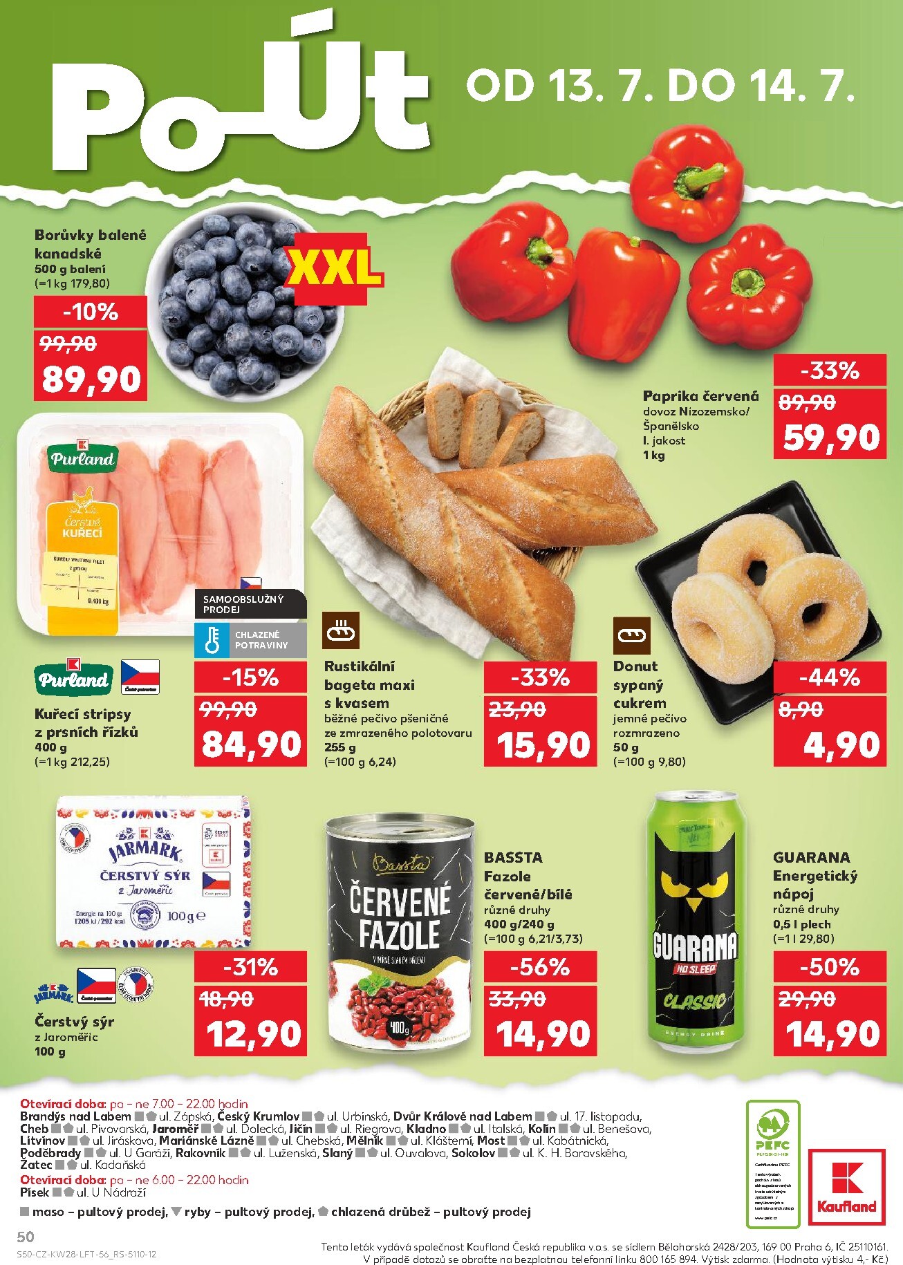 kaufland - Kaufland - Kolín leták na příští týden od středy 08.07.2026 do úterý 14.07.2026 - page: 50