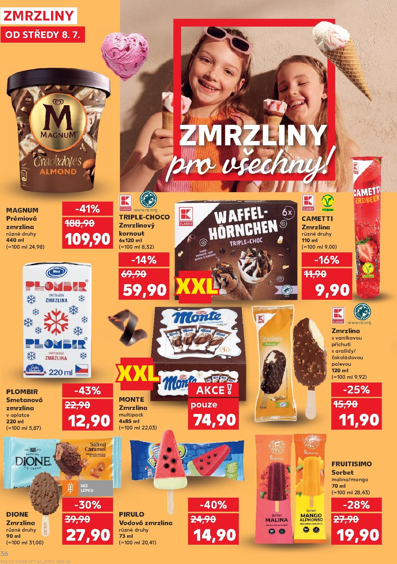 kaufland - Kaufland - Kolín leták na příští týden od středy 08.07.2026 do úterý 14.07.2026 - page: 36
