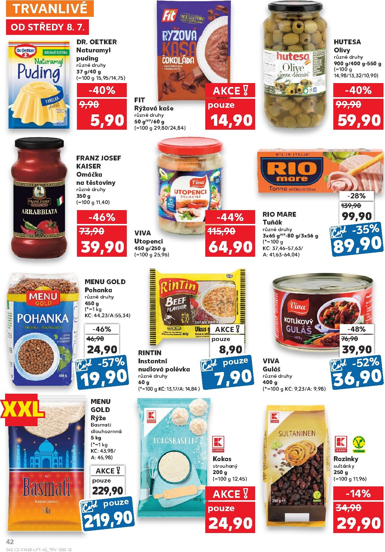 kaufland - Kaufland - Kolín leták na příští týden od středy 08.07.2026 do úterý 14.07.2026 - page: 42