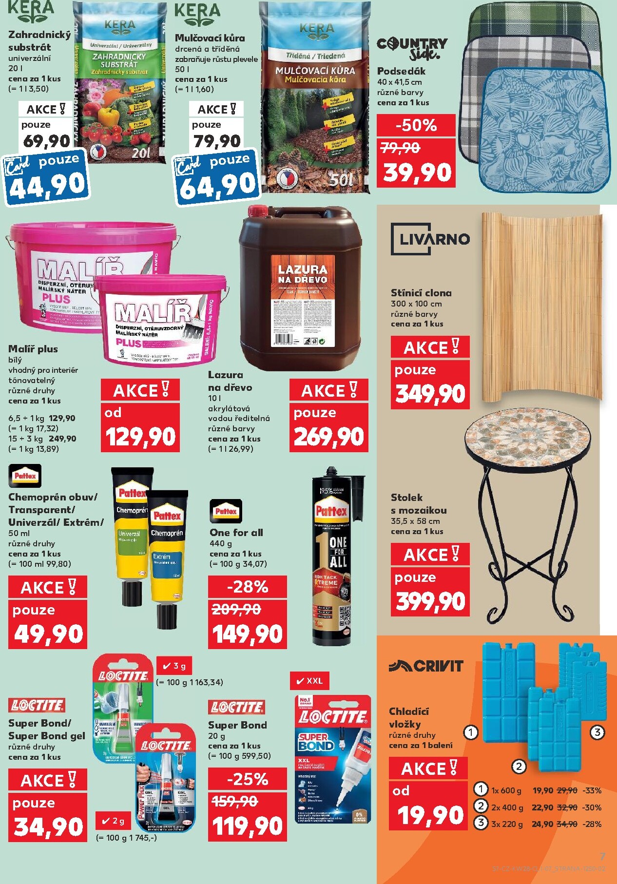 kaufland - Kaufland - Parkside - Ostrava leták na příští týden od středy 08.07.2026 do úterý 14.07.2026 - page: 7