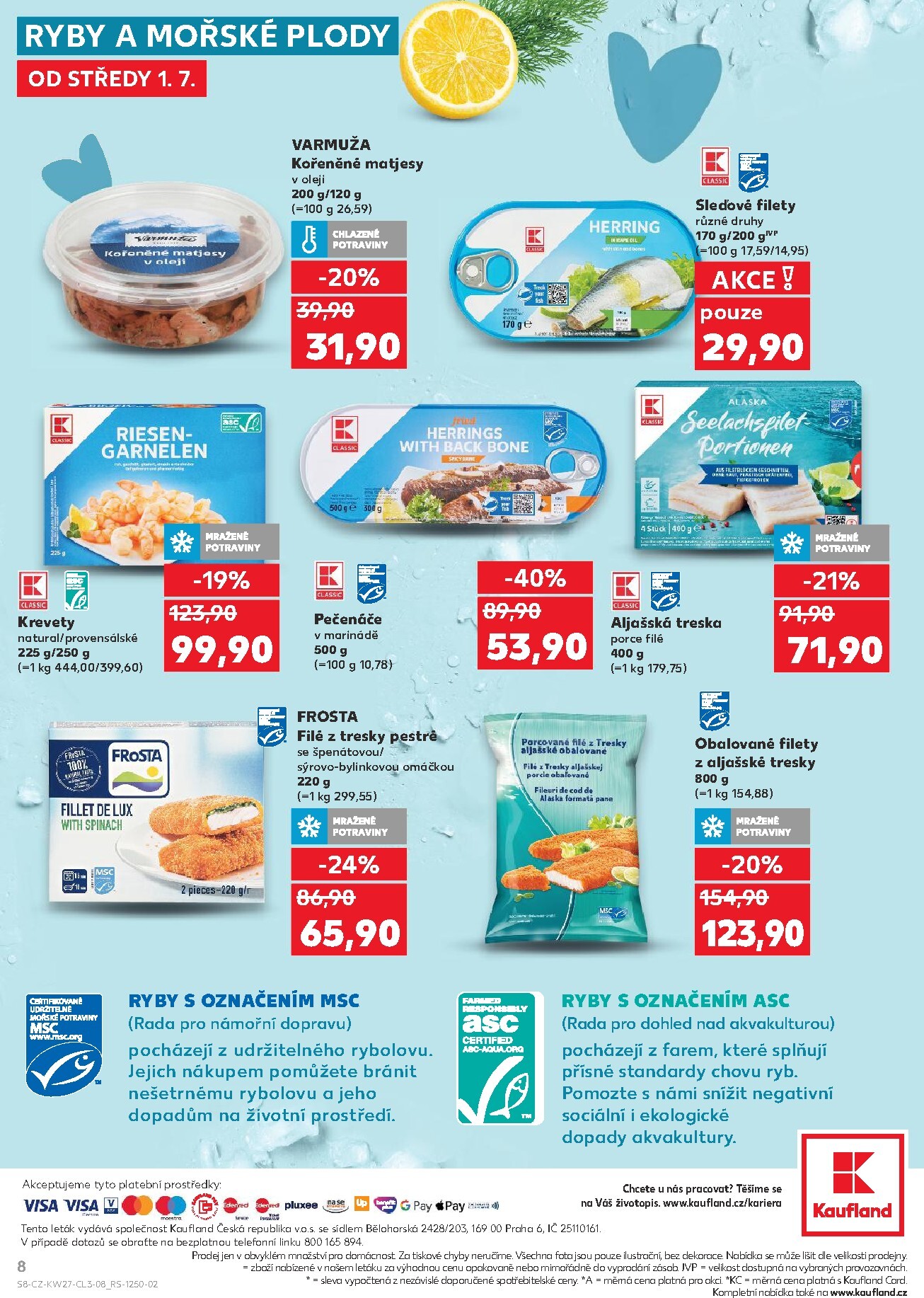 kaufland - Aktuální Kaufland leták platný od středy 01.07.2026 do úterý 04.08.2026 - page: 8