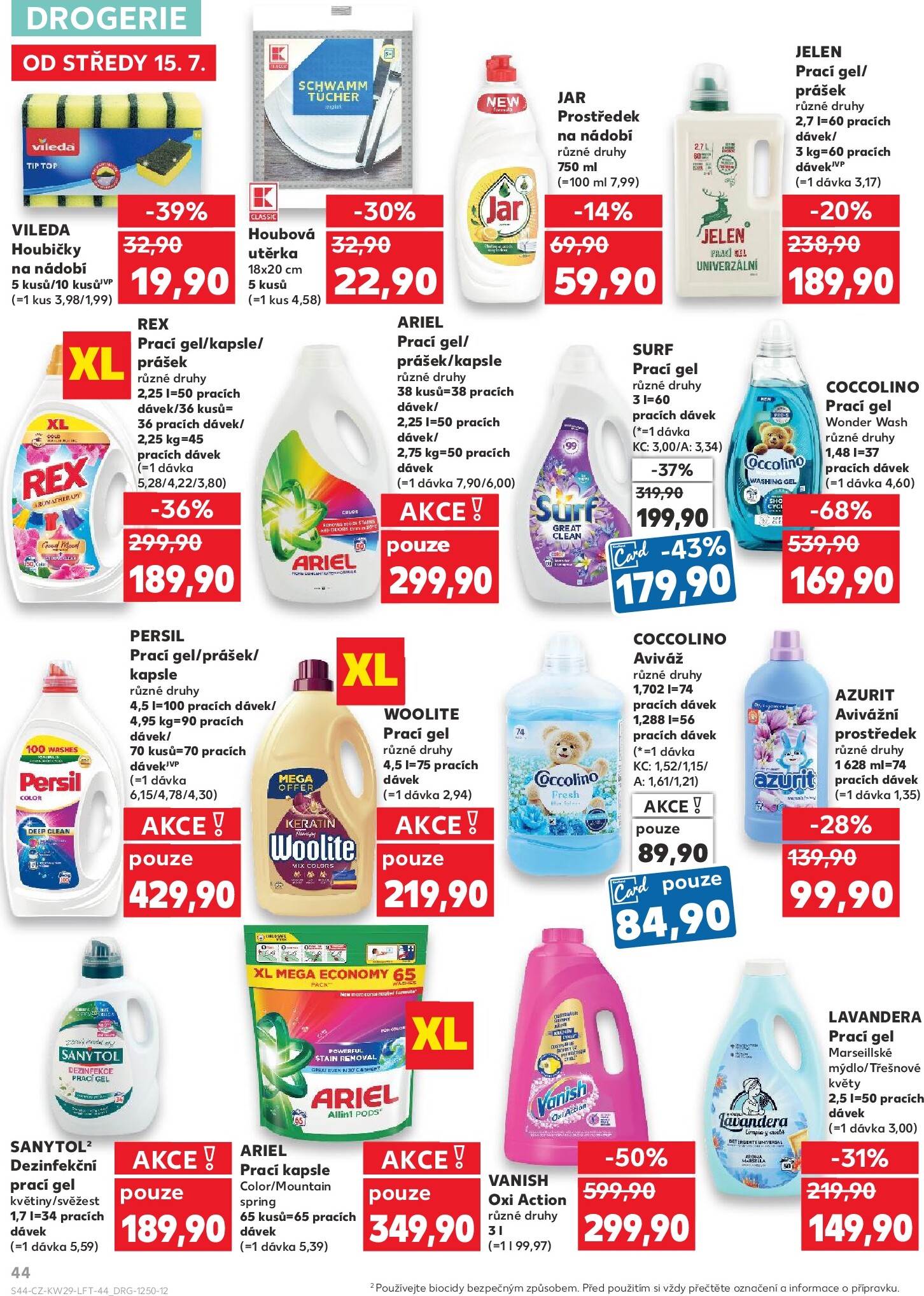 kaufland - Budoucí Kaufland - Brno leták platný od středy 15.07.2026 do úterý 21.07.2026 - page: 44