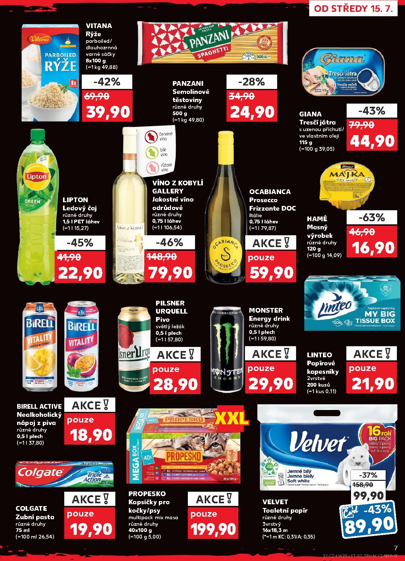 kaufland - Budoucí Kaufland - Kolín leták platný od středy 15.07.2026 do úterý 21.07.2026 - page: 7