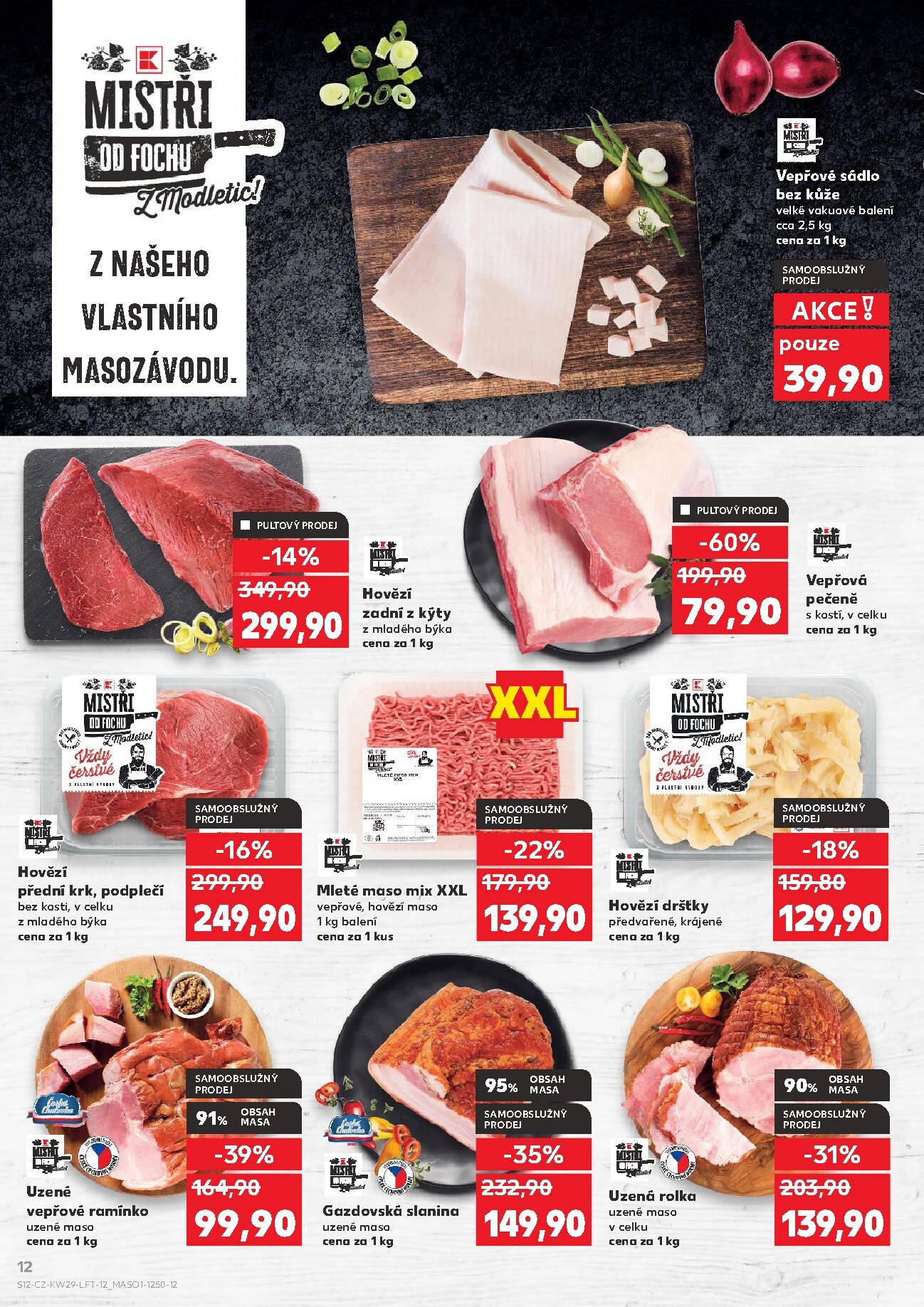 kaufland - Budoucí Kaufland - Kolín leták platný od středy 15.07.2026 do úterý 21.07.2026 - page: 12