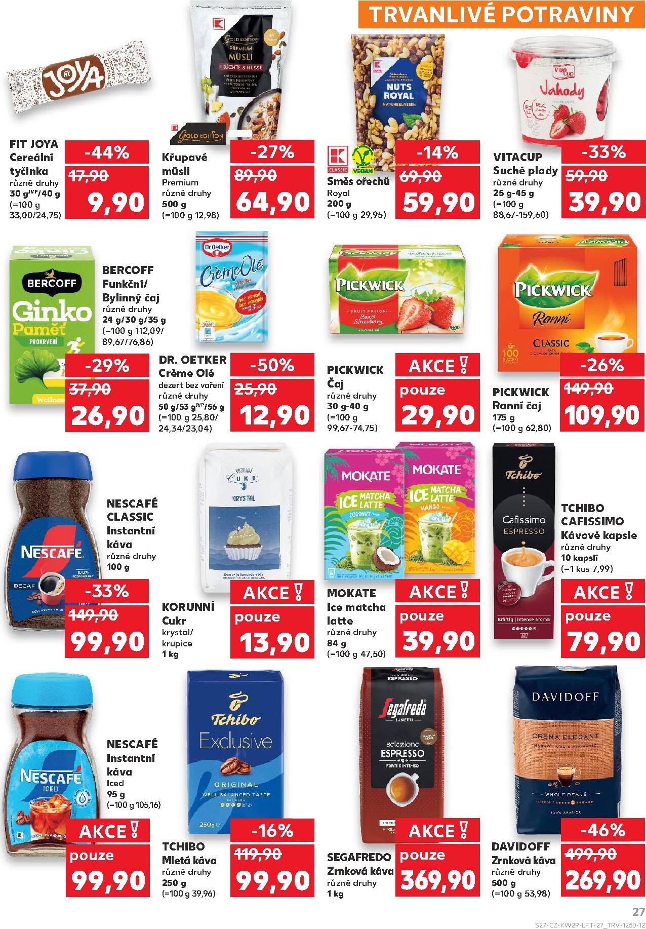 kaufland - Budoucí Kaufland - Kolín leták platný od středy 15.07.2026 do úterý 21.07.2026 - page: 27
