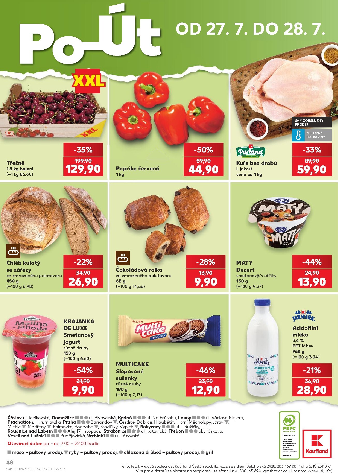 kaufland - Kaufland - Praha 4 leták na příští týden od středy 22.07.2026 do úterý 28.07.2026 - page: 48
