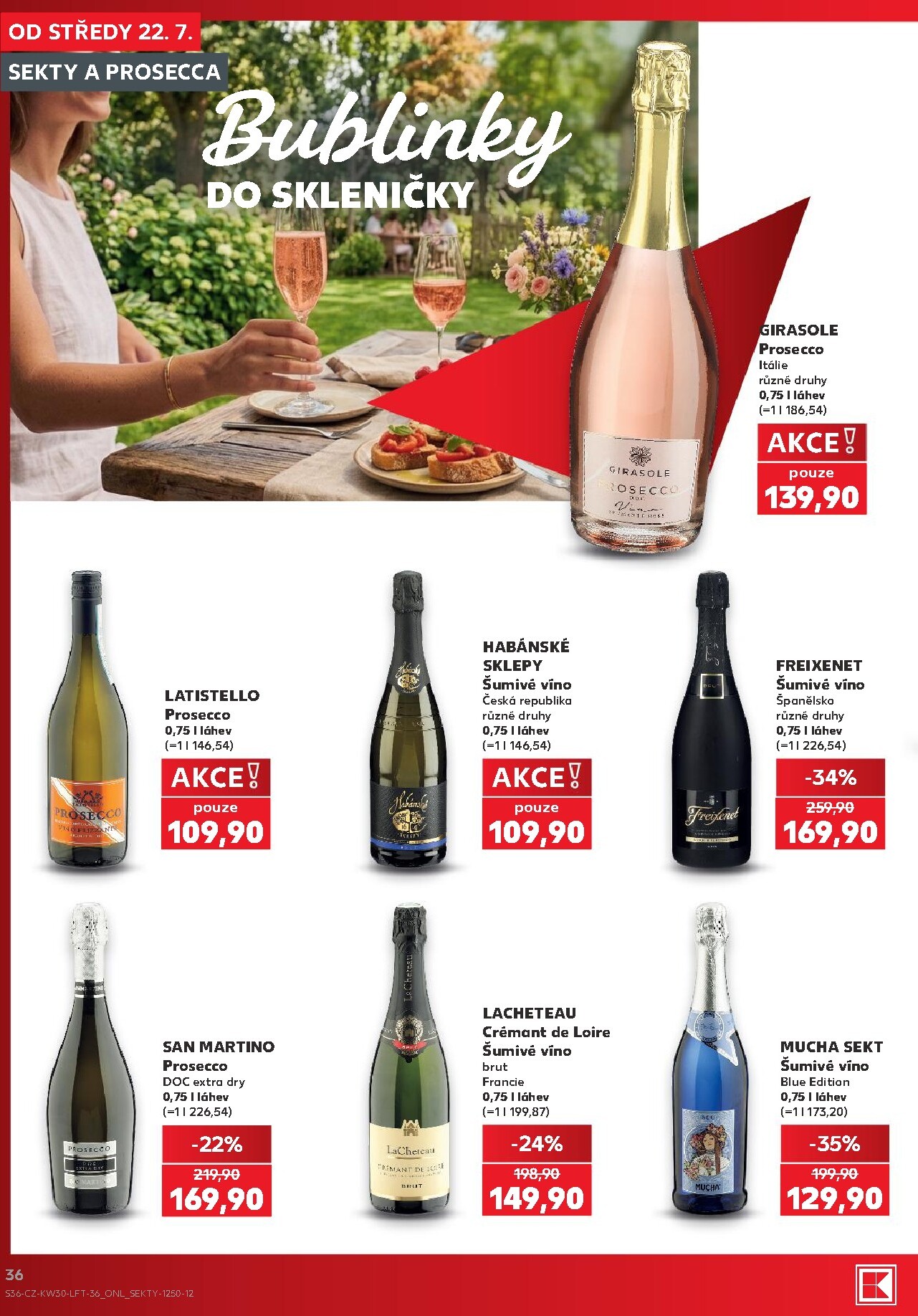 kaufland - Kaufland - Praha 4 leták na příští týden od středy 22.07.2026 do úterý 28.07.2026 - page: 36