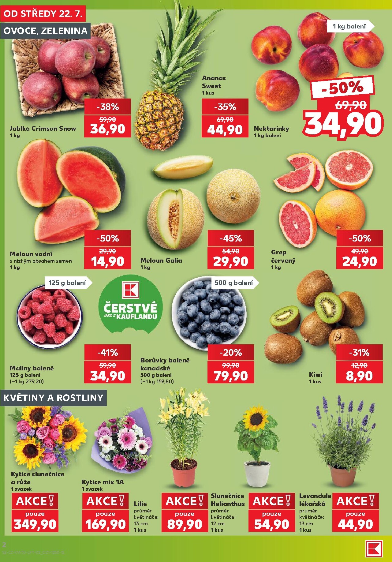 kaufland - Kaufland - Praha 4 leták na příští týden od středy 22.07.2026 do úterý 28.07.2026 - page: 2