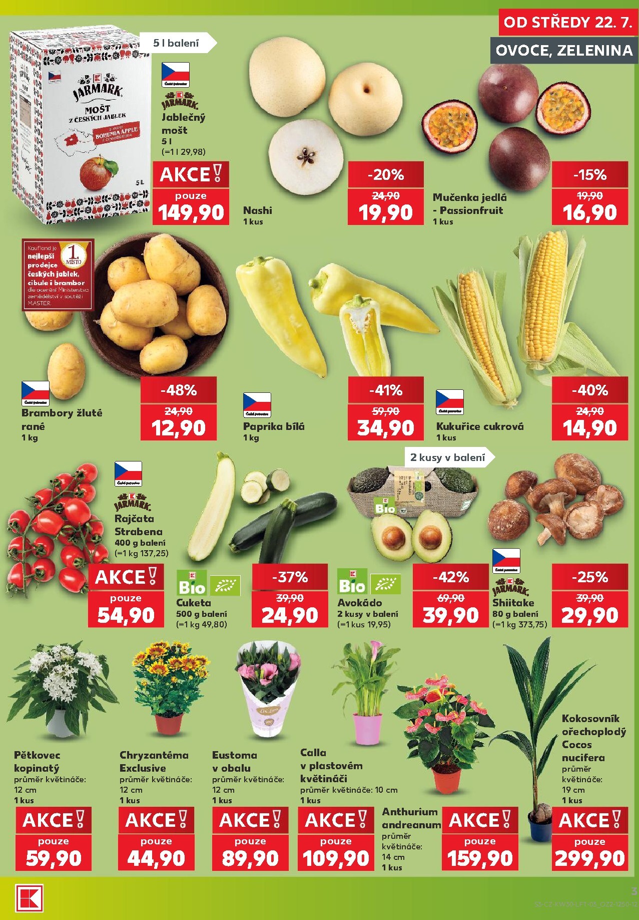 kaufland - Kaufland - Praha 4 leták na příští týden od středy 22.07.2026 do úterý 28.07.2026 - page: 3