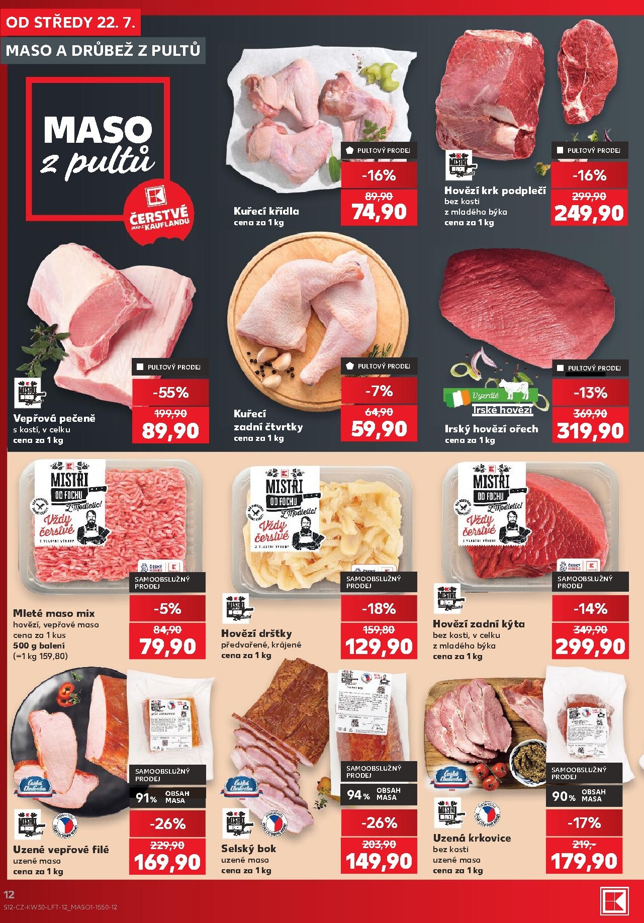 kaufland - Kaufland - Praha 4 leták na příští týden od středy 22.07.2026 do úterý 28.07.2026 - page: 12