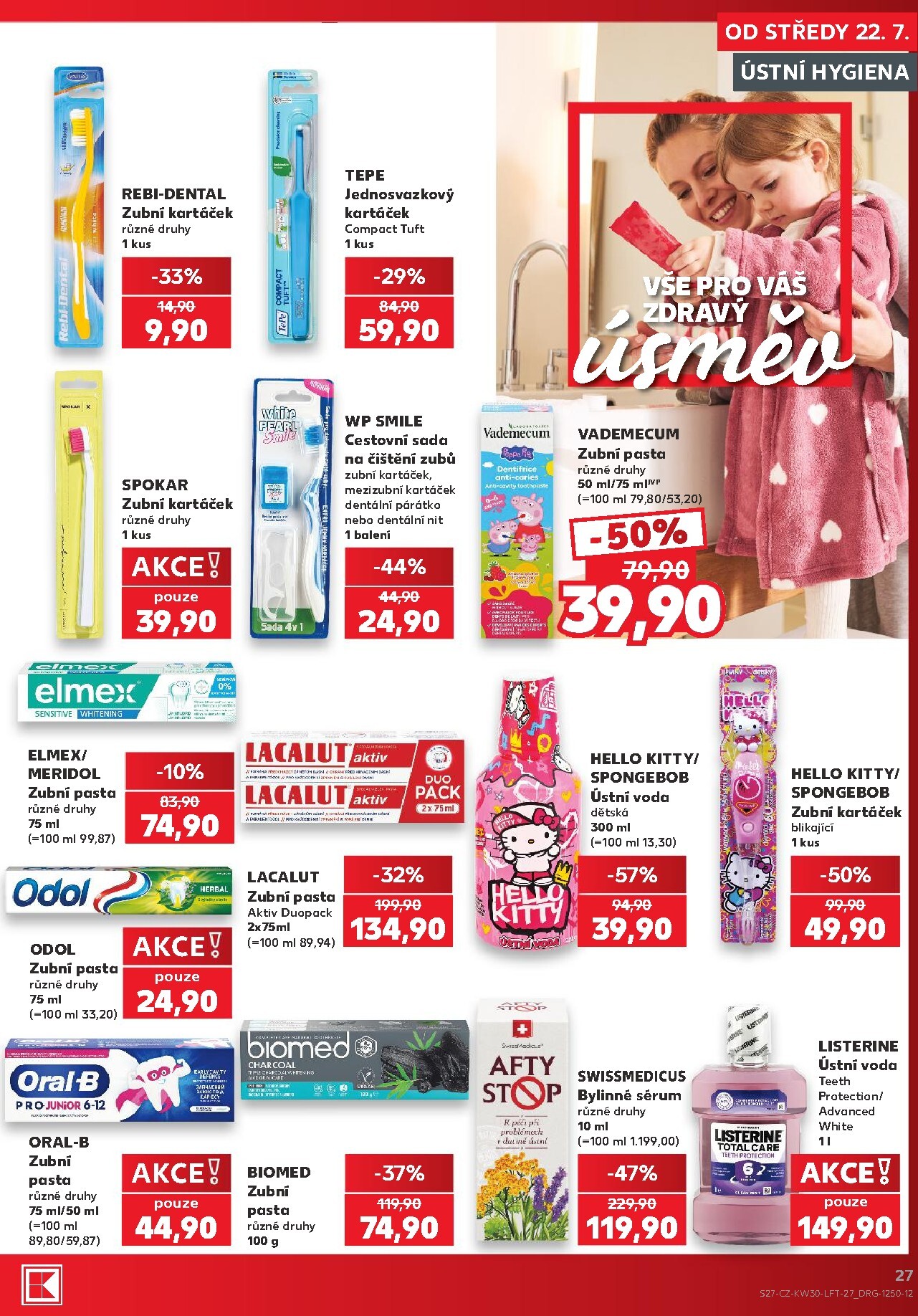 kaufland - Kaufland - Praha 4 leták na příští týden od středy 22.07.2026 do úterý 28.07.2026 - page: 27