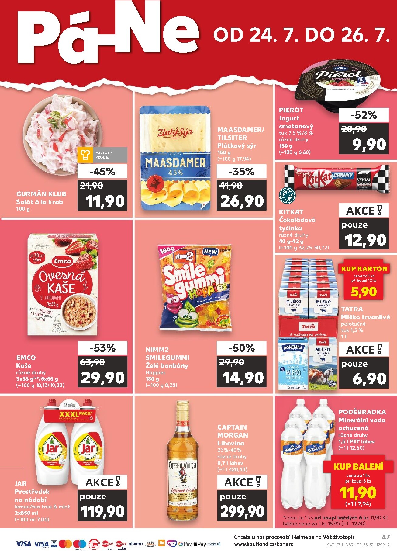 kaufland - Kaufland - Praha 4 leták na příští týden od středy 22.07.2026 do úterý 28.07.2026 - page: 47