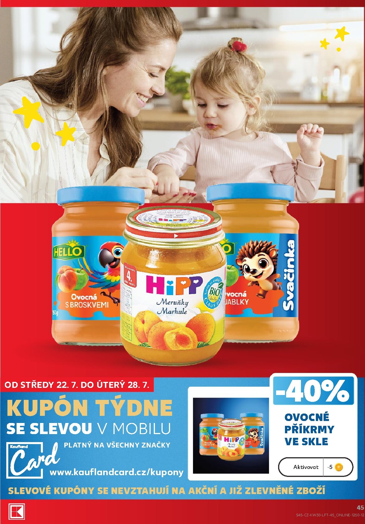 kaufland - Kaufland - Brno leták na příští týden od středy 22.07.2026 do úterý 28.07.2026 - page: 45