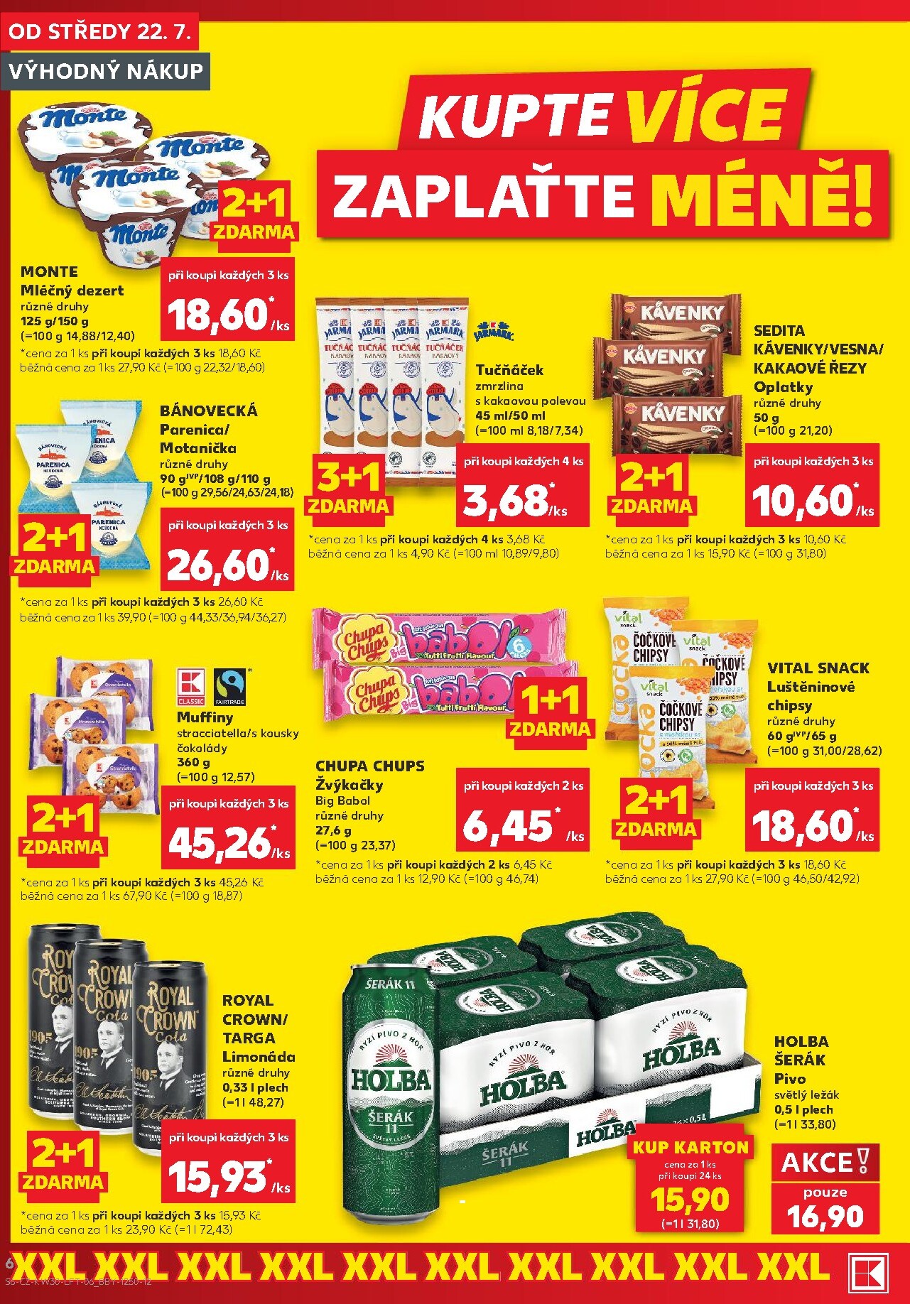 kaufland - Kaufland - Brno leták na příští týden od středy 22.07.2026 do úterý 28.07.2026 - page: 6