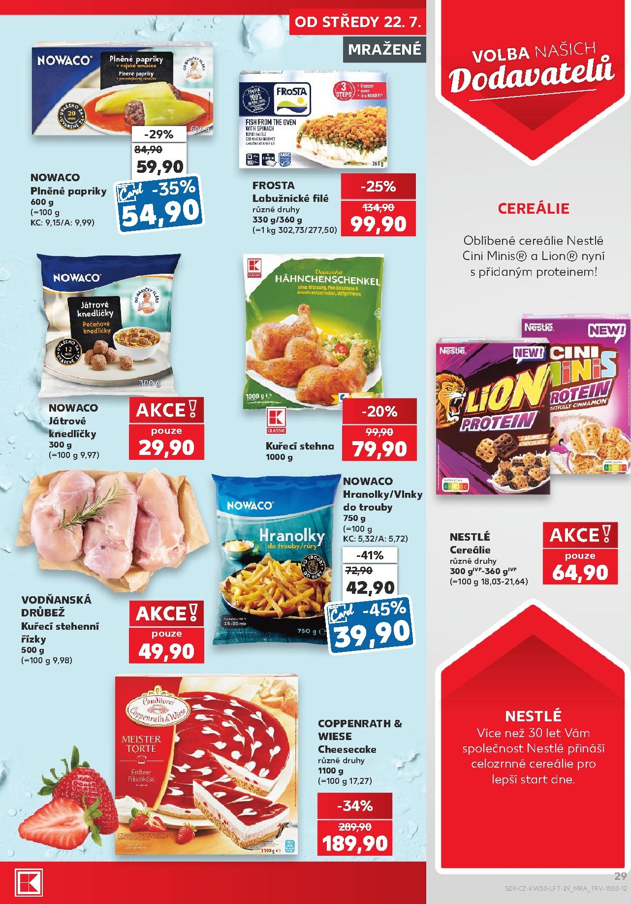 kaufland - Kaufland - Brno leták na příští týden od středy 22.07.2026 do úterý 28.07.2026 - page: 29
