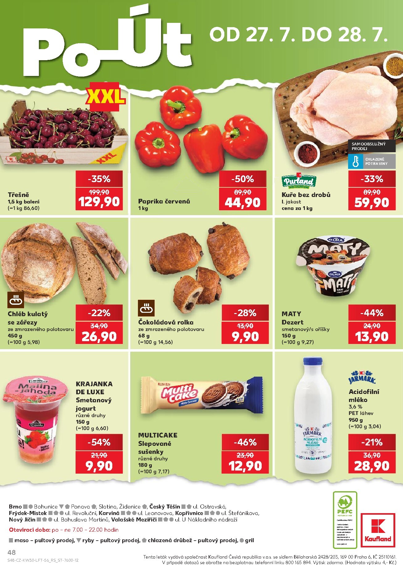 kaufland - Kaufland - Brno leták na příští týden od středy 22.07.2026 do úterý 28.07.2026 - page: 48