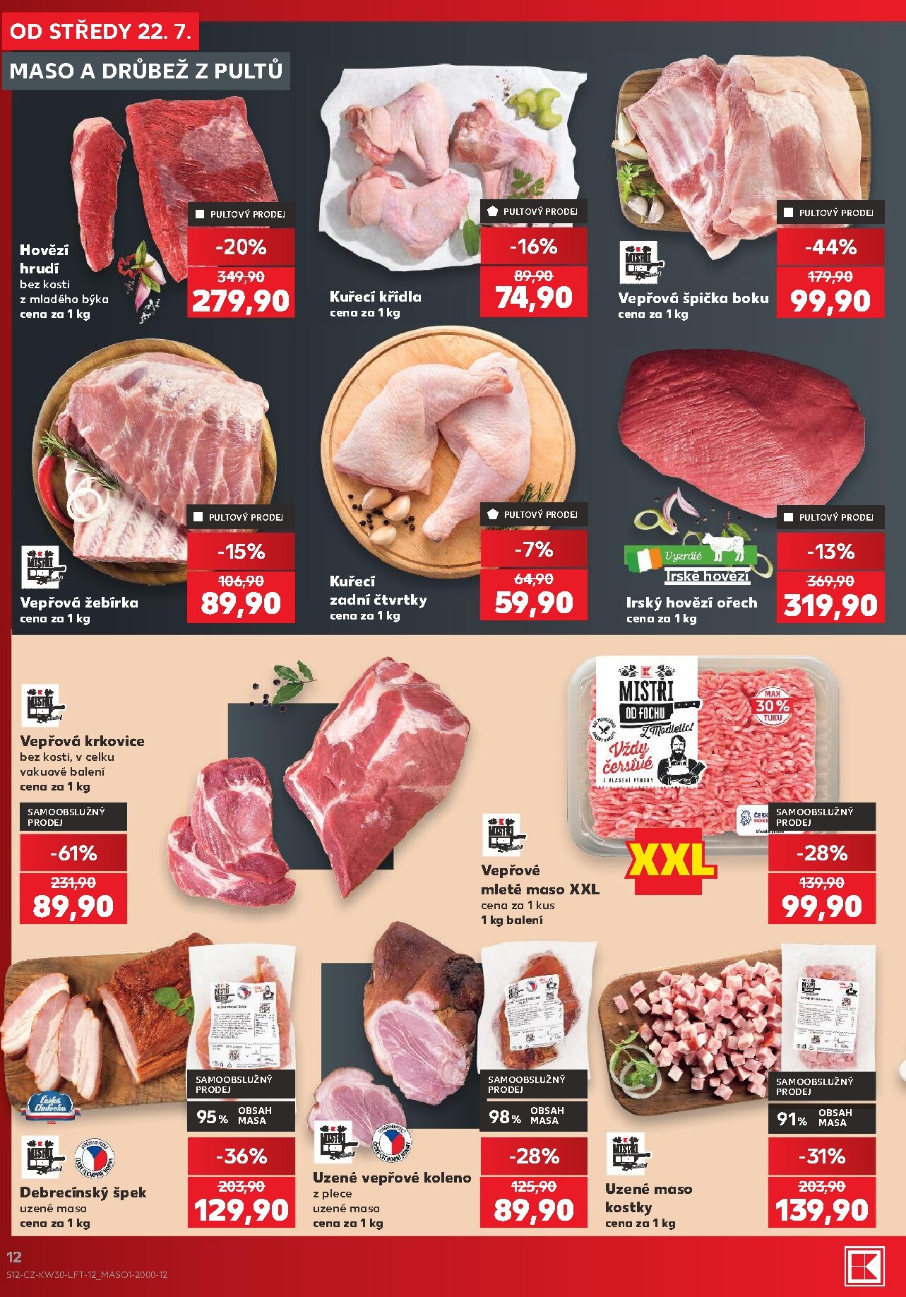 kaufland - Kaufland - Ostrava leták na příští týden od středy 22.07.2026 do úterý 28.07.2026 - page: 12