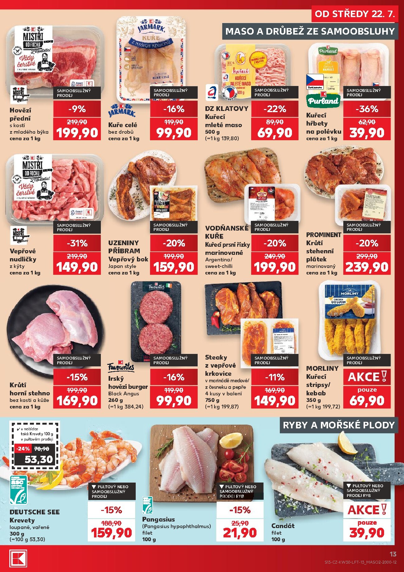 kaufland - Kaufland - Ostrava leták na příští týden od středy 22.07.2026 do úterý 28.07.2026 - page: 13