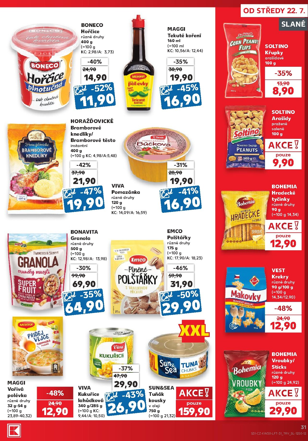 kaufland - Kaufland - Ostrava leták na příští týden od středy 22.07.2026 do úterý 28.07.2026 - page: 31