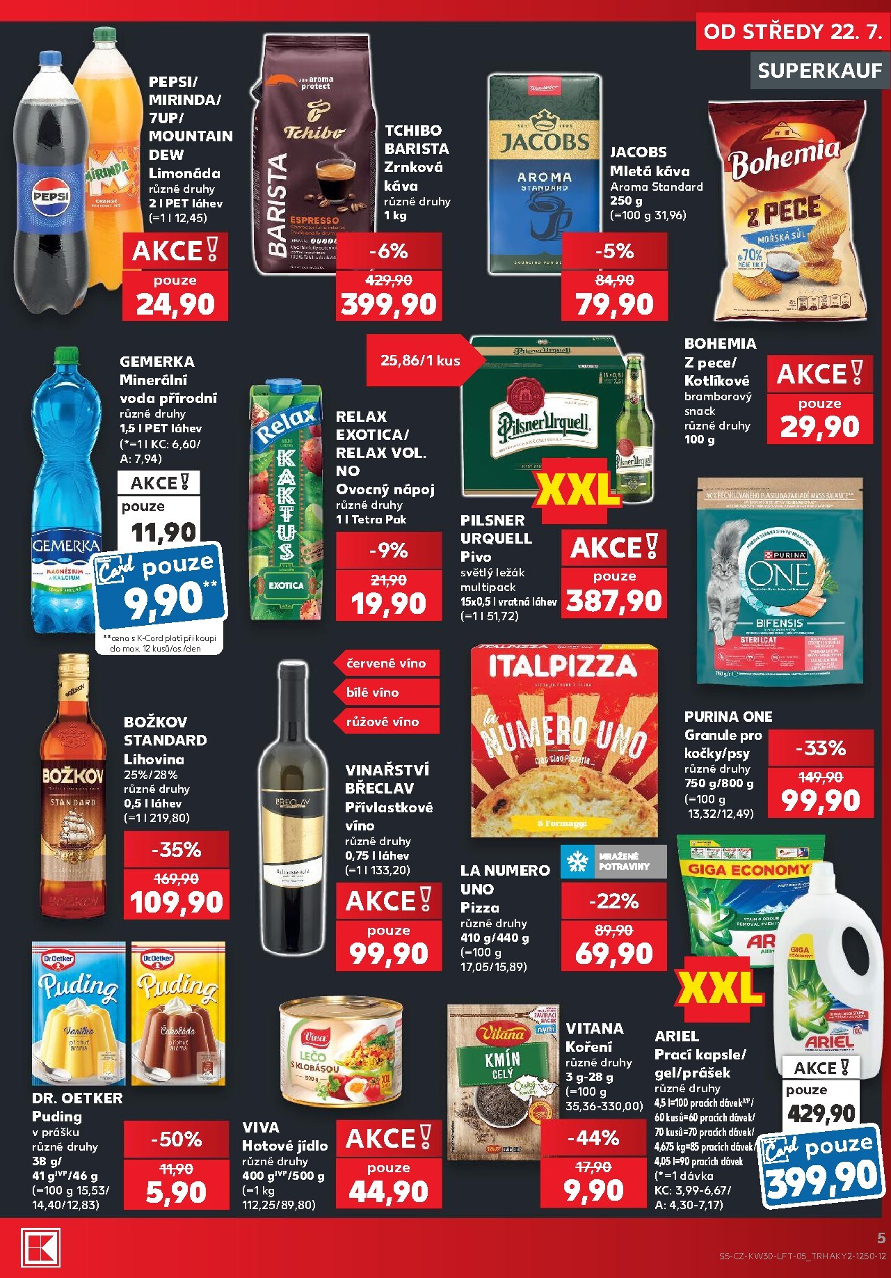 kaufland - Kaufland - Ostrava leták na příští týden od středy 22.07.2026 do úterý 28.07.2026 - page: 5