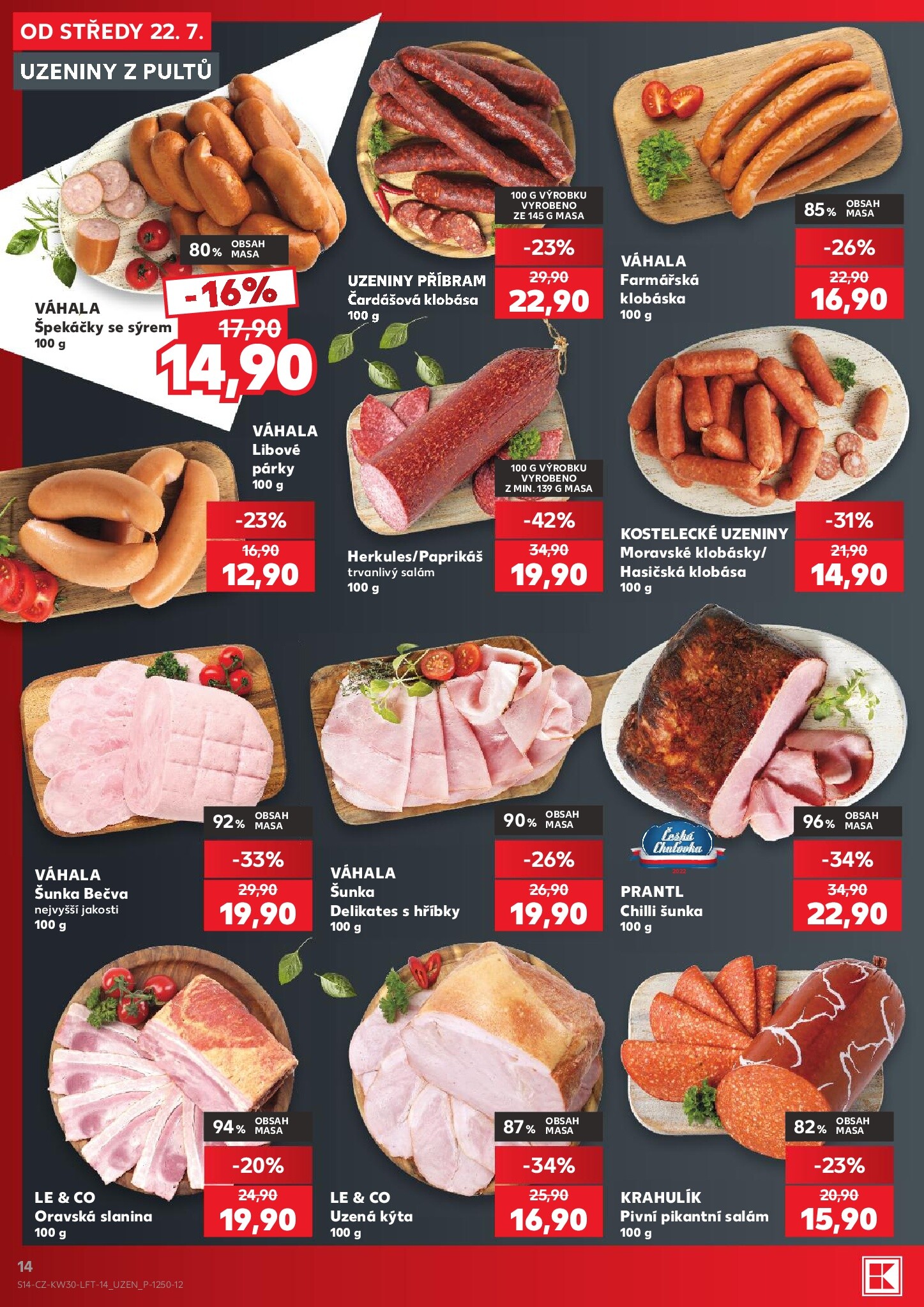 kaufland - Kaufland - Ostrava leták na příští týden od středy 22.07.2026 do úterý 28.07.2026 - page: 14