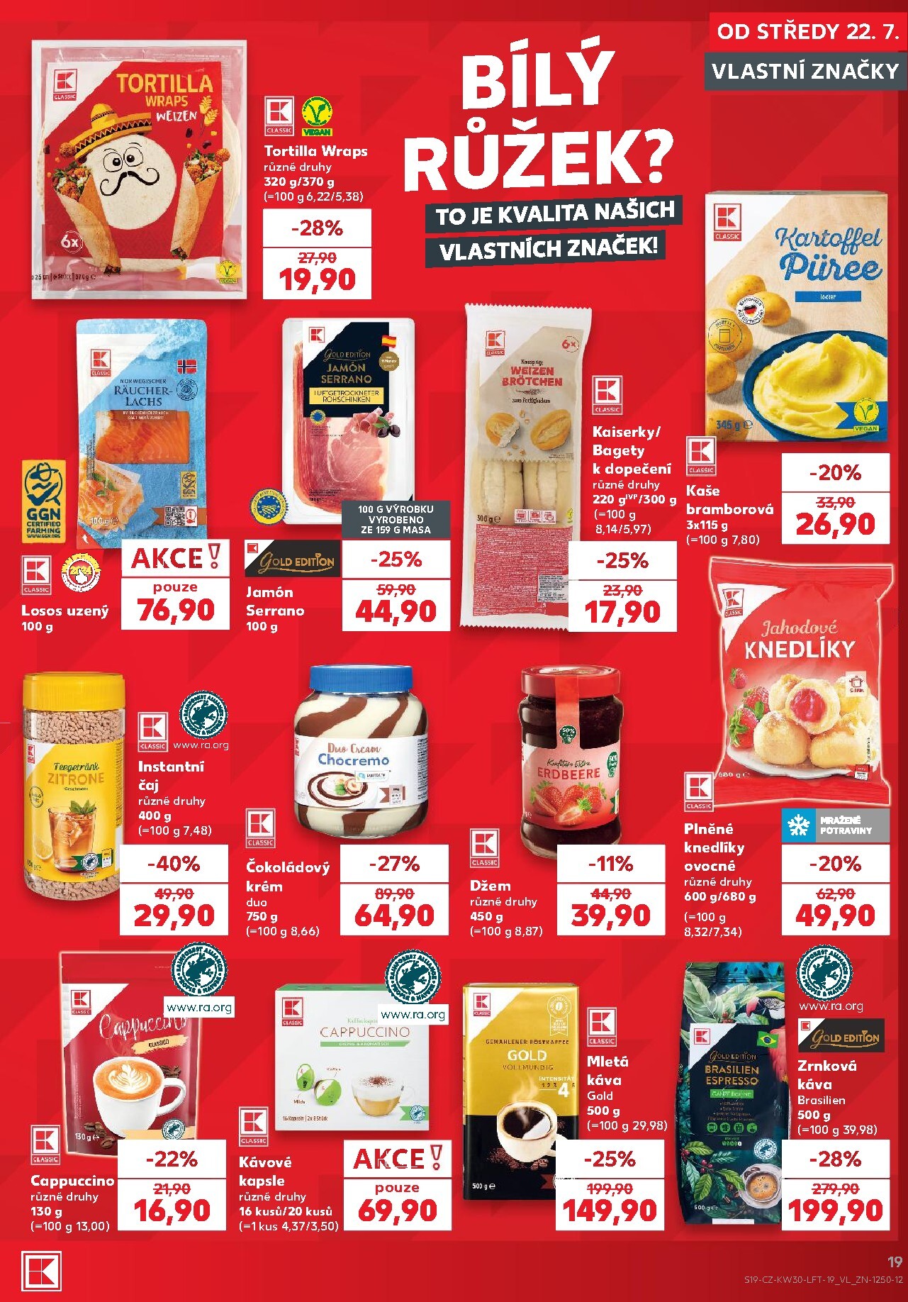 kaufland - Kaufland - Ostrava leták na příští týden od středy 22.07.2026 do úterý 28.07.2026 - page: 19